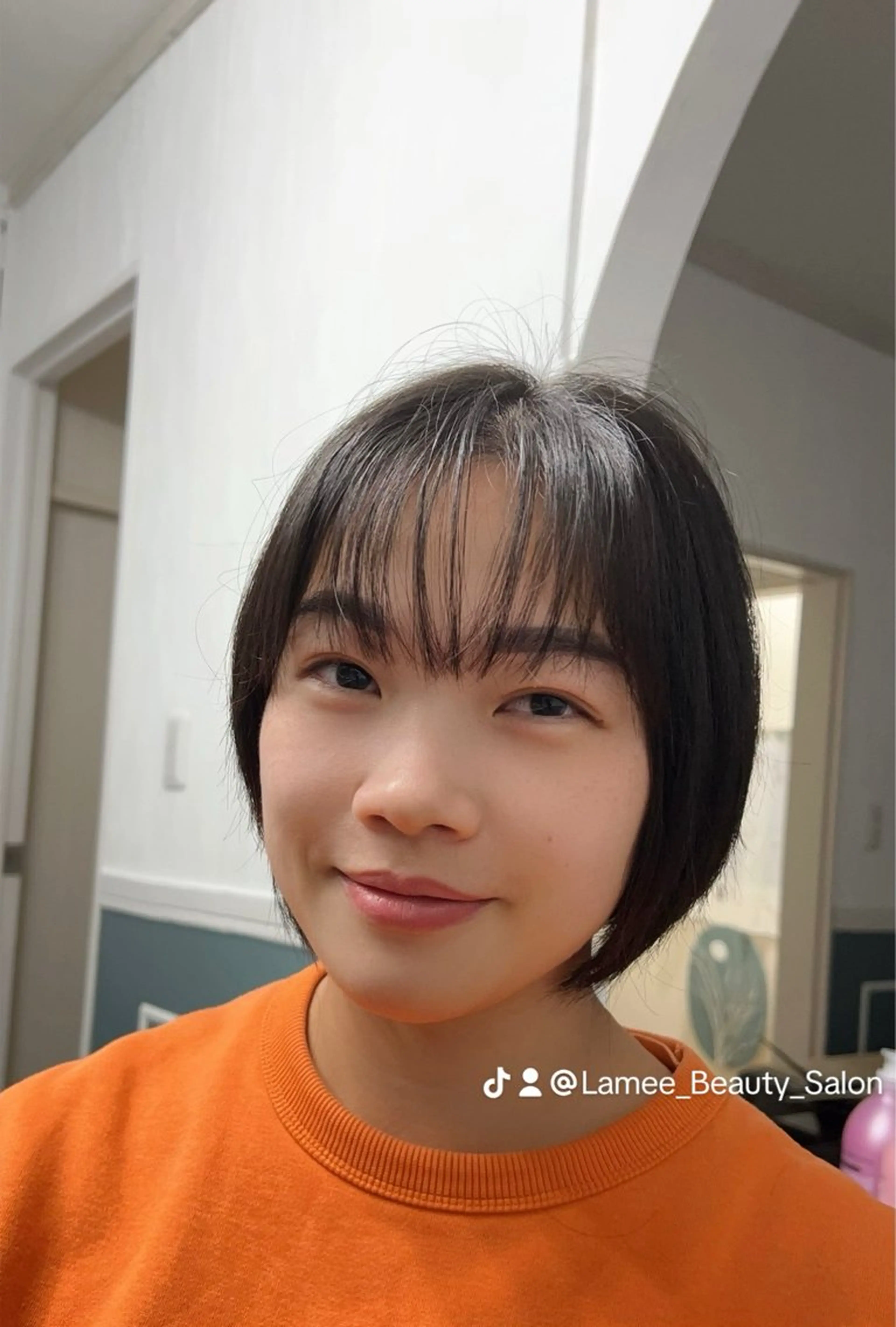 ショート ショートボブ ボブ レイヤーカット シースルーバング ショートヘア LAMEE BEAUTY所属・LAMEE BEAUTYのエステ・リラクイメージ