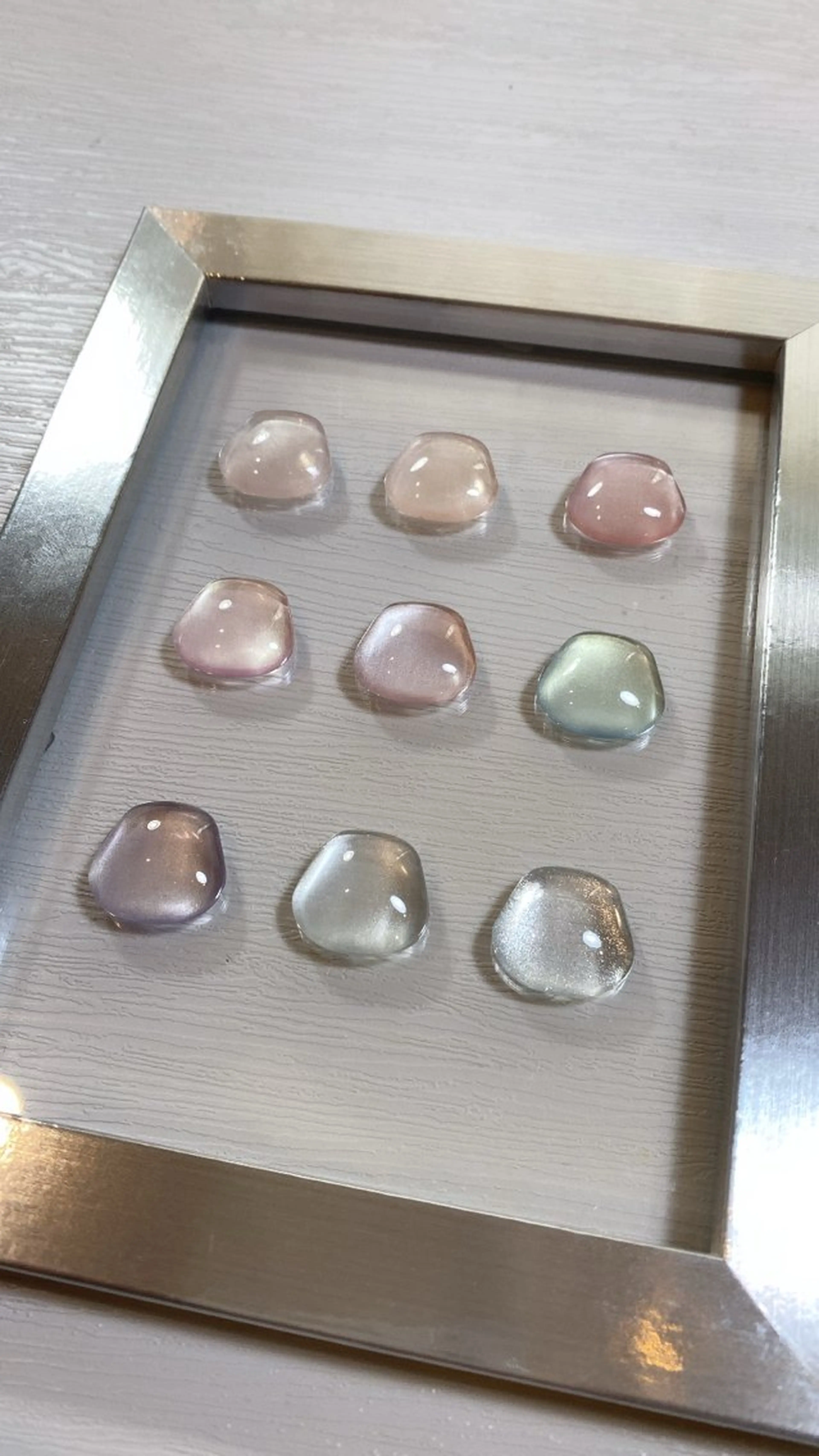 ネイル ハンドネイル crystal ⭐︎ colorのネイルデザイン