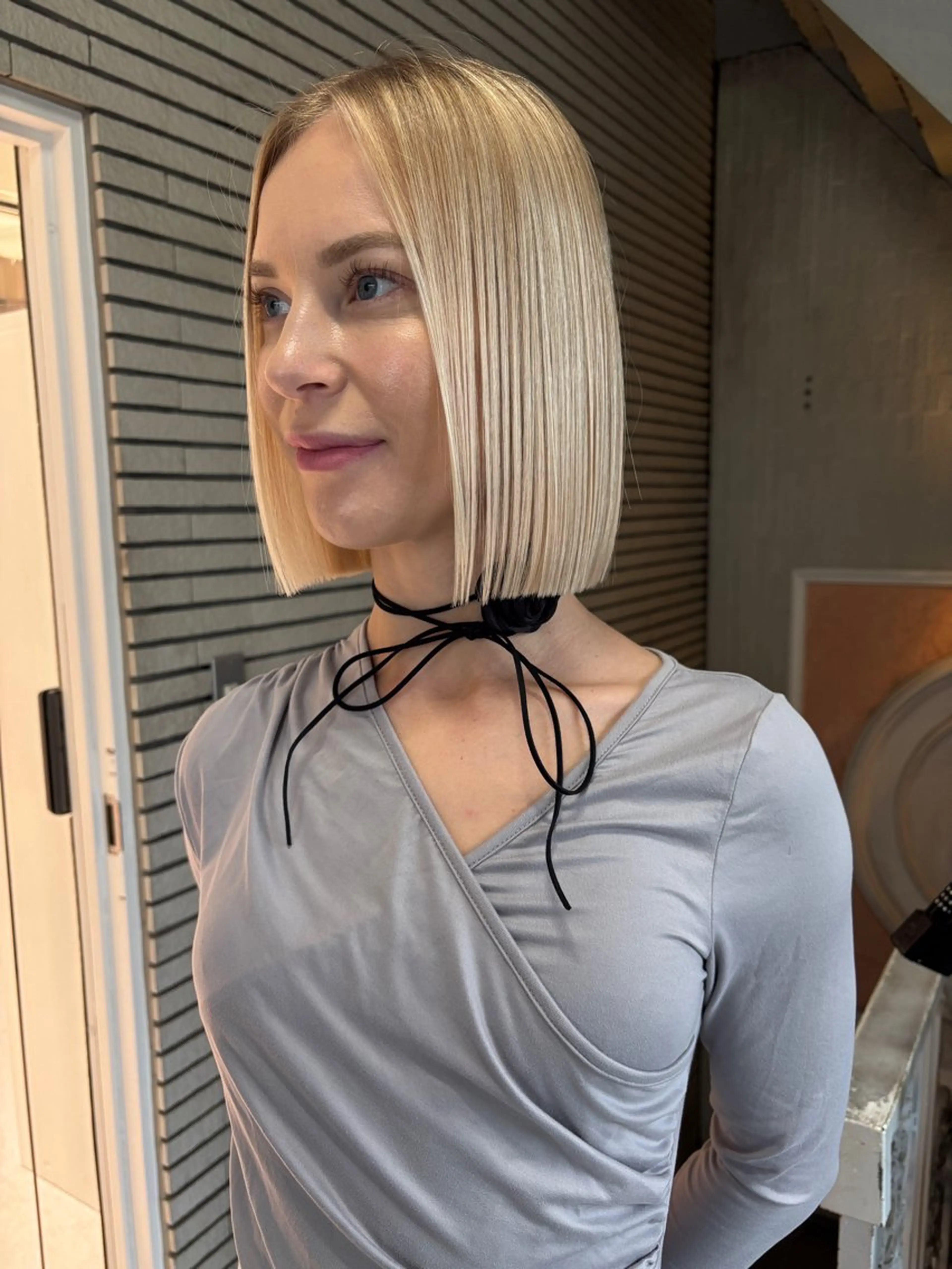 ショート ボブ 髪質改善 トリートメント カット トリートメント masa/ボブ特化/ ぷつっとボブのヘアスタイル