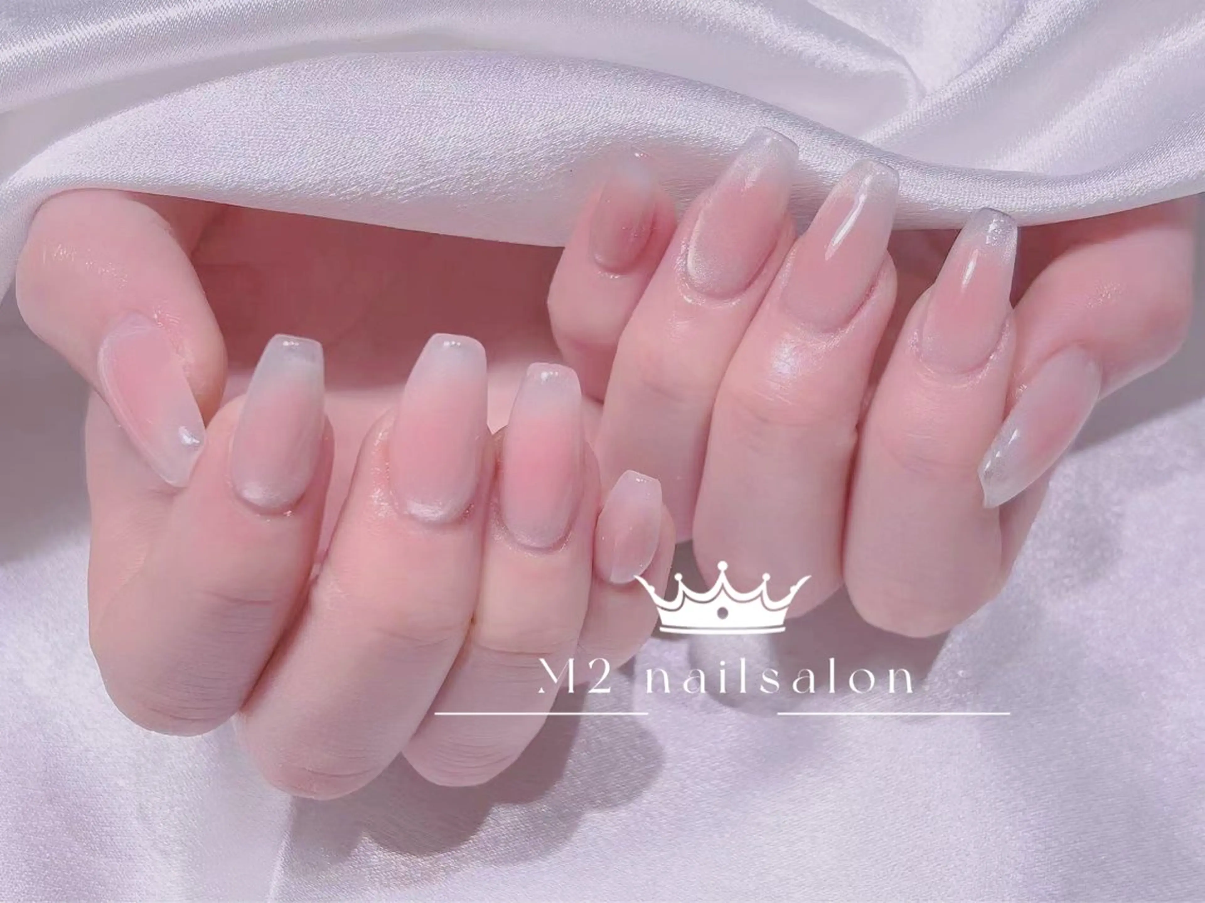 ネイル ハンドネイル 長さだし専門店 M2　rikaのネイルデザイン