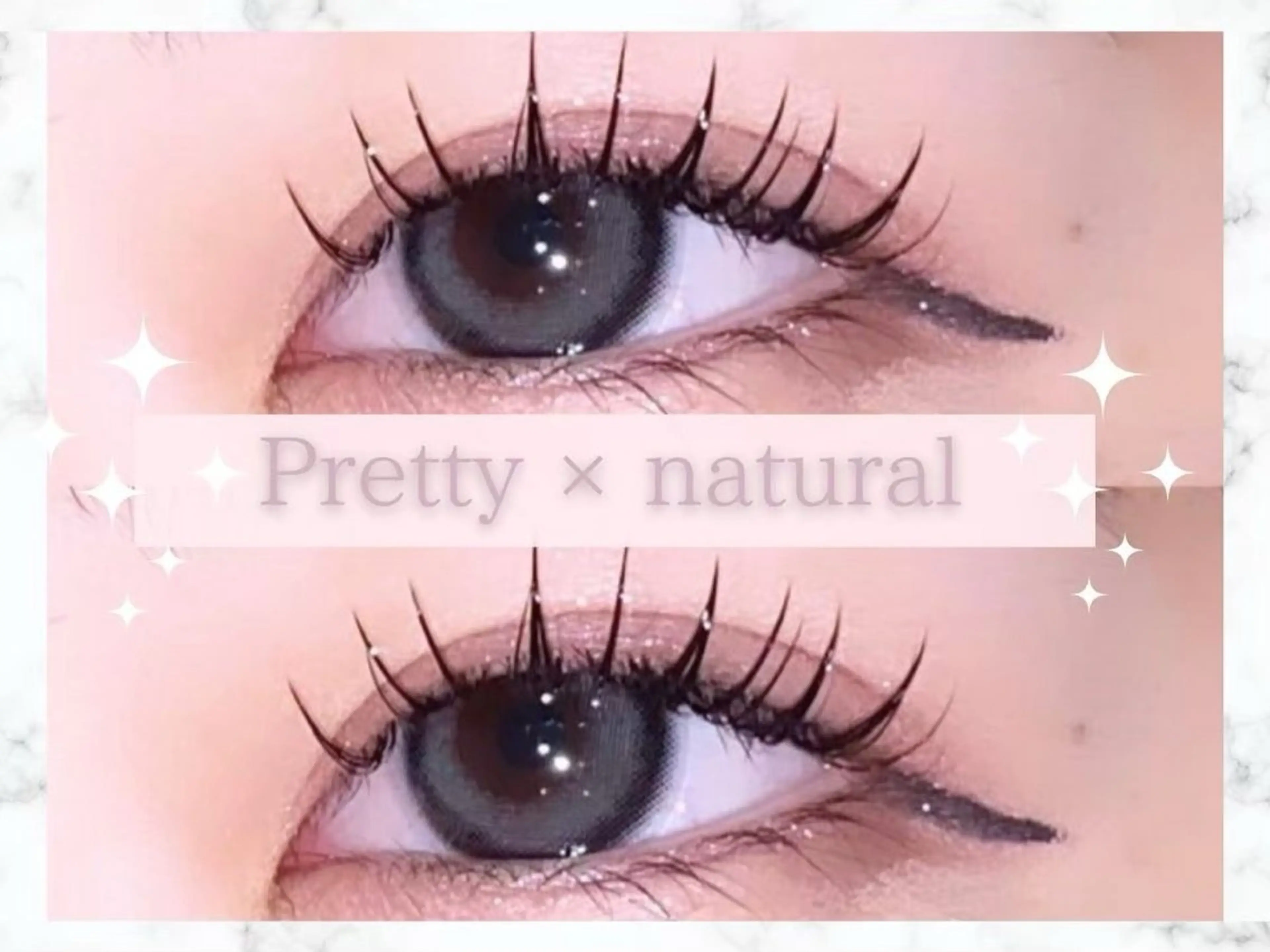 マツエク・マツパ 束感まつ毛 ナチュラル 透明感カラー/京都 /Himari🩶のヘアスタイル