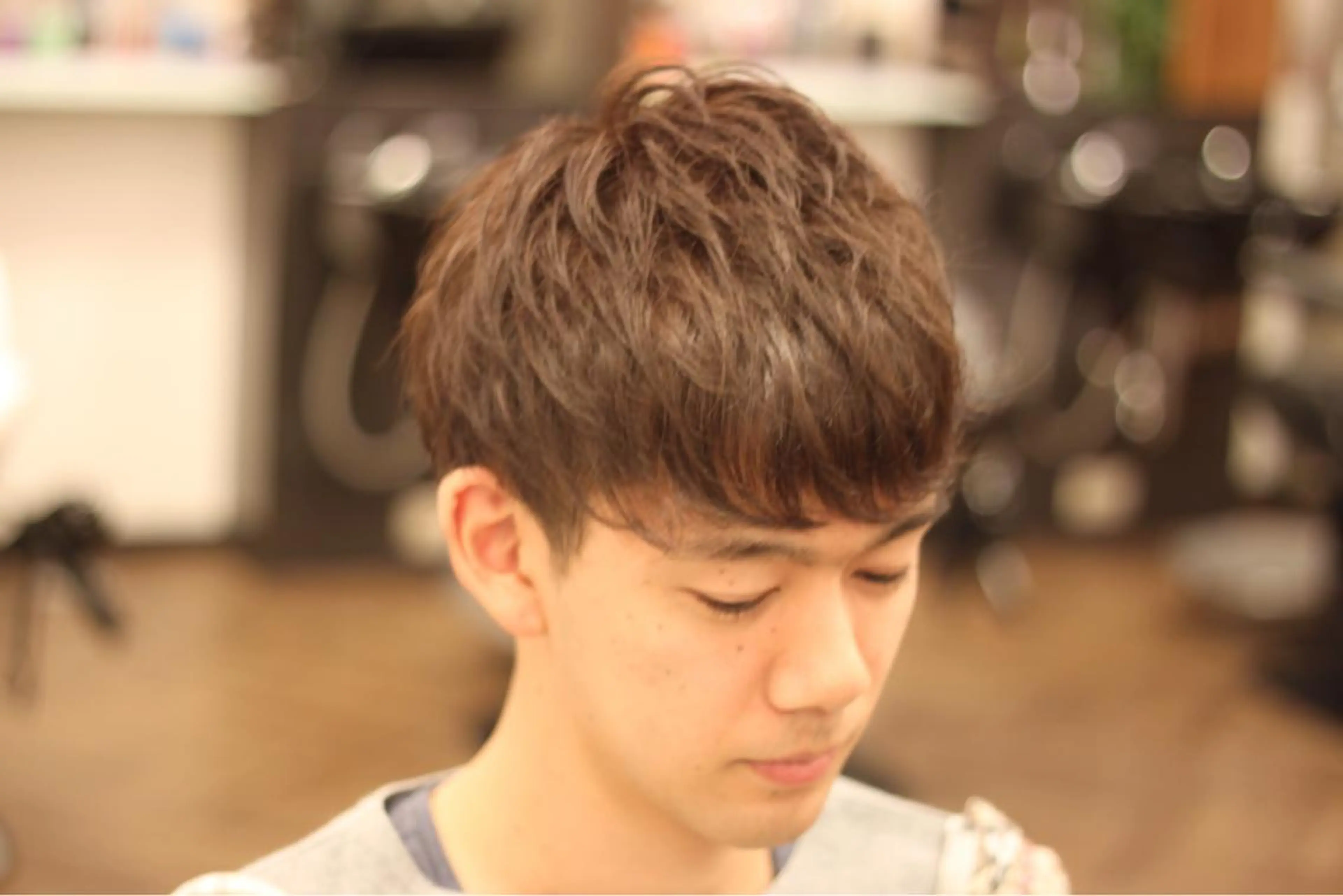 カット & ヘアカラーの写真