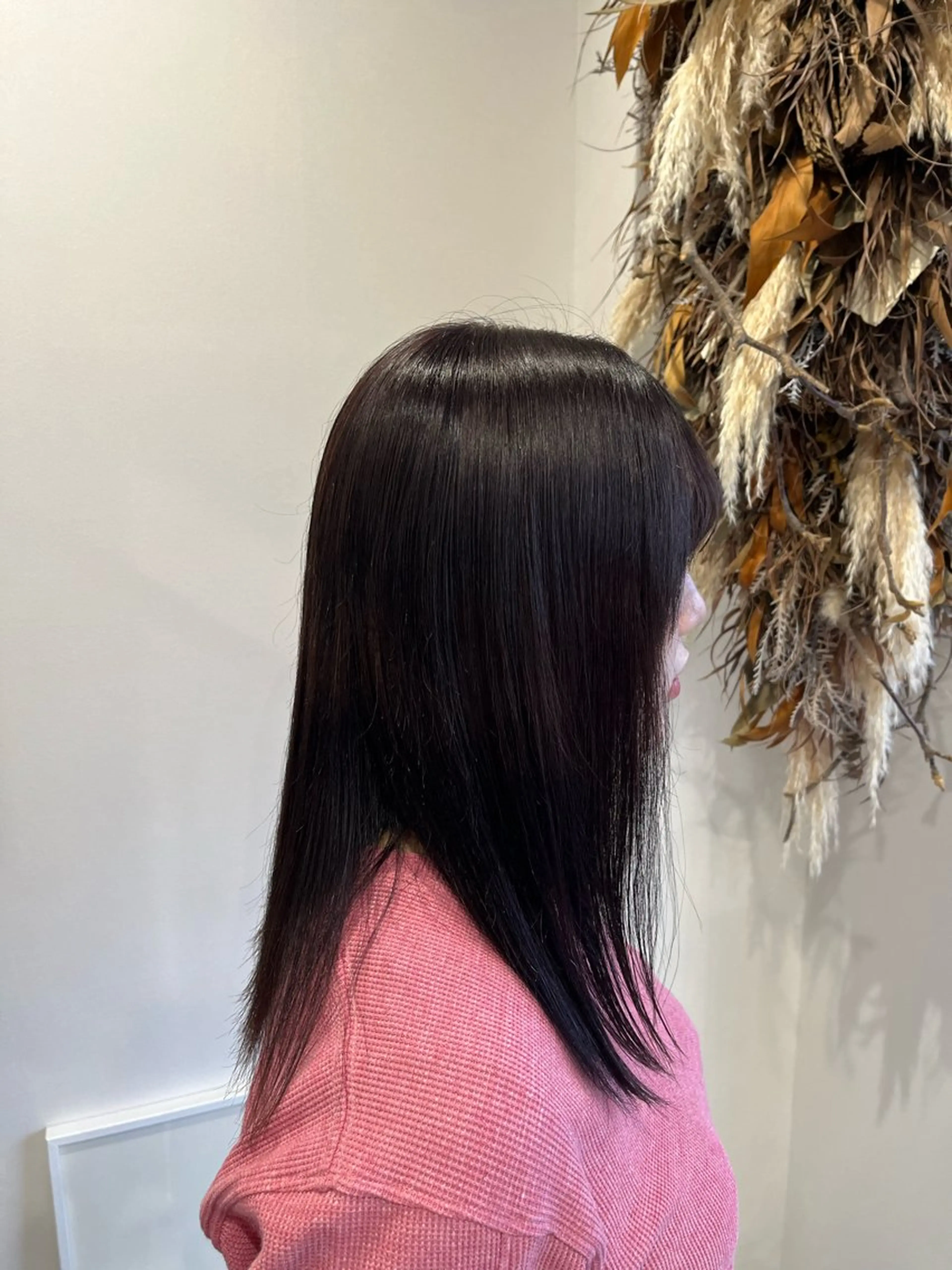 ロング カラー ブリーチ ブリーチなしカラー 🖱️ナチュラルヘア 鍋谷美帆🖱️のヘアスタイル