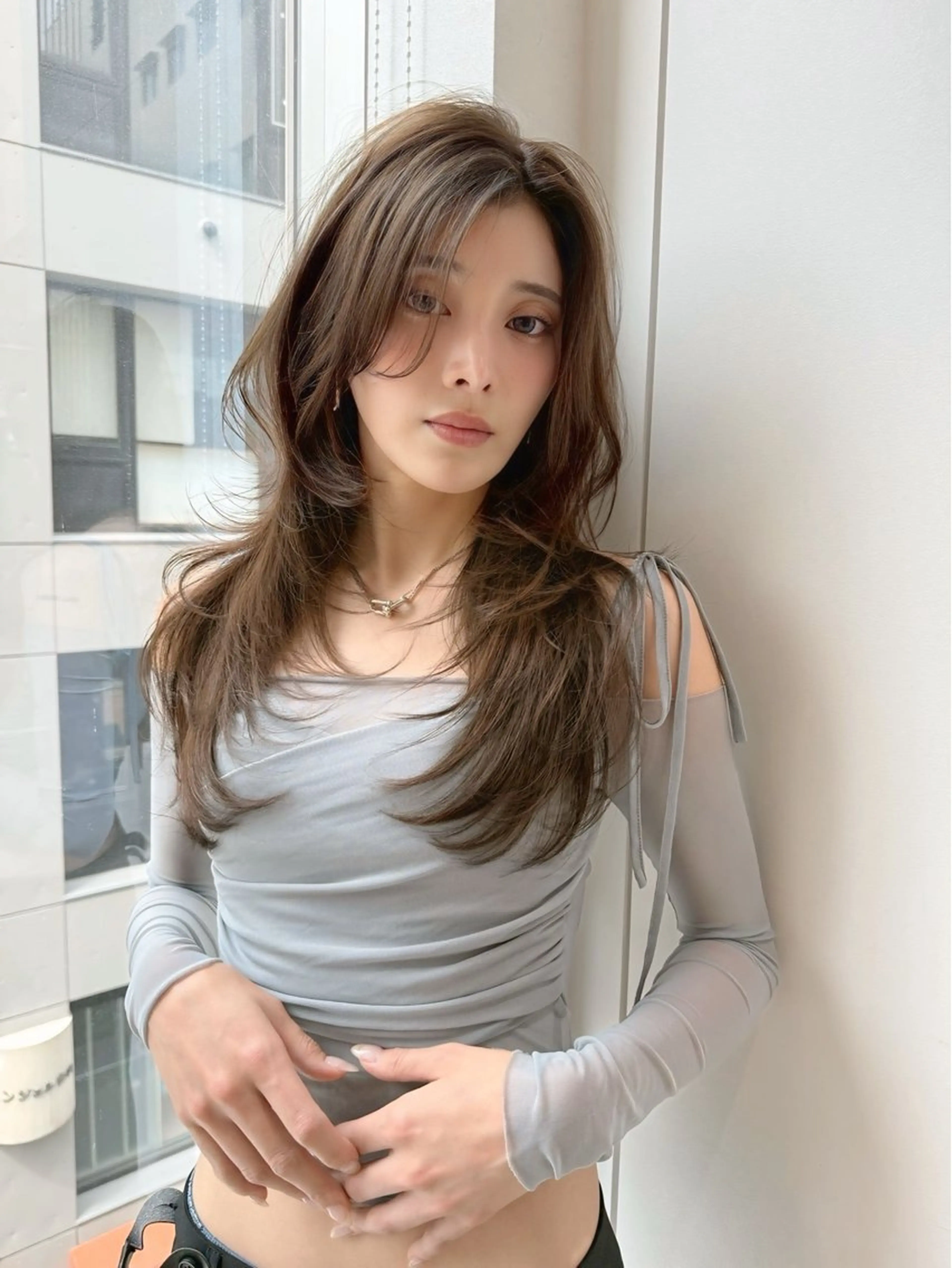 ロング カラー カット ヘアカラー トリートメント 💎髪質改善💎 LondMeliaのヘアスタイル