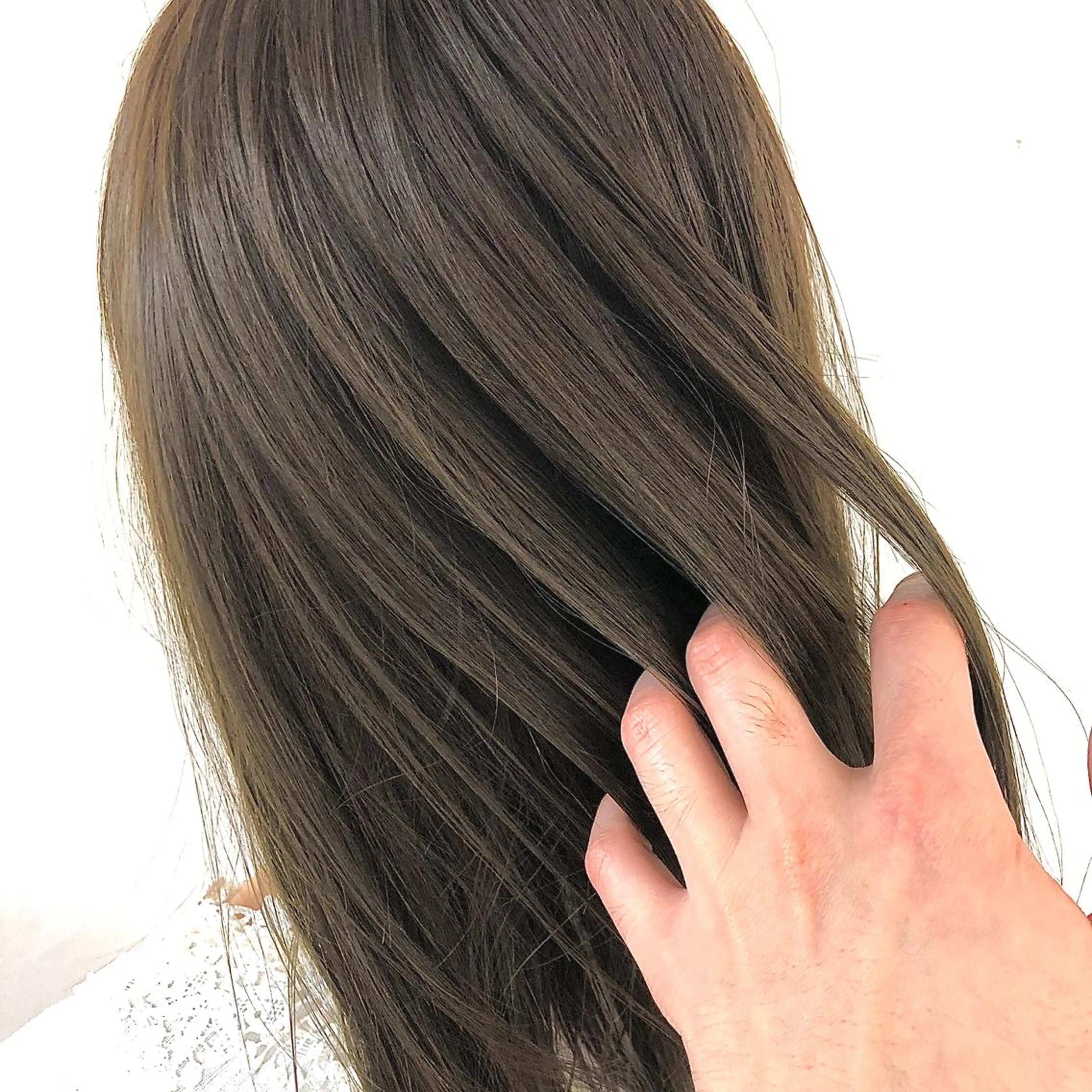 セミロング カット ヘアカラー トリートメント [仙台髪質改善]小原 弘之のヘアスタイル