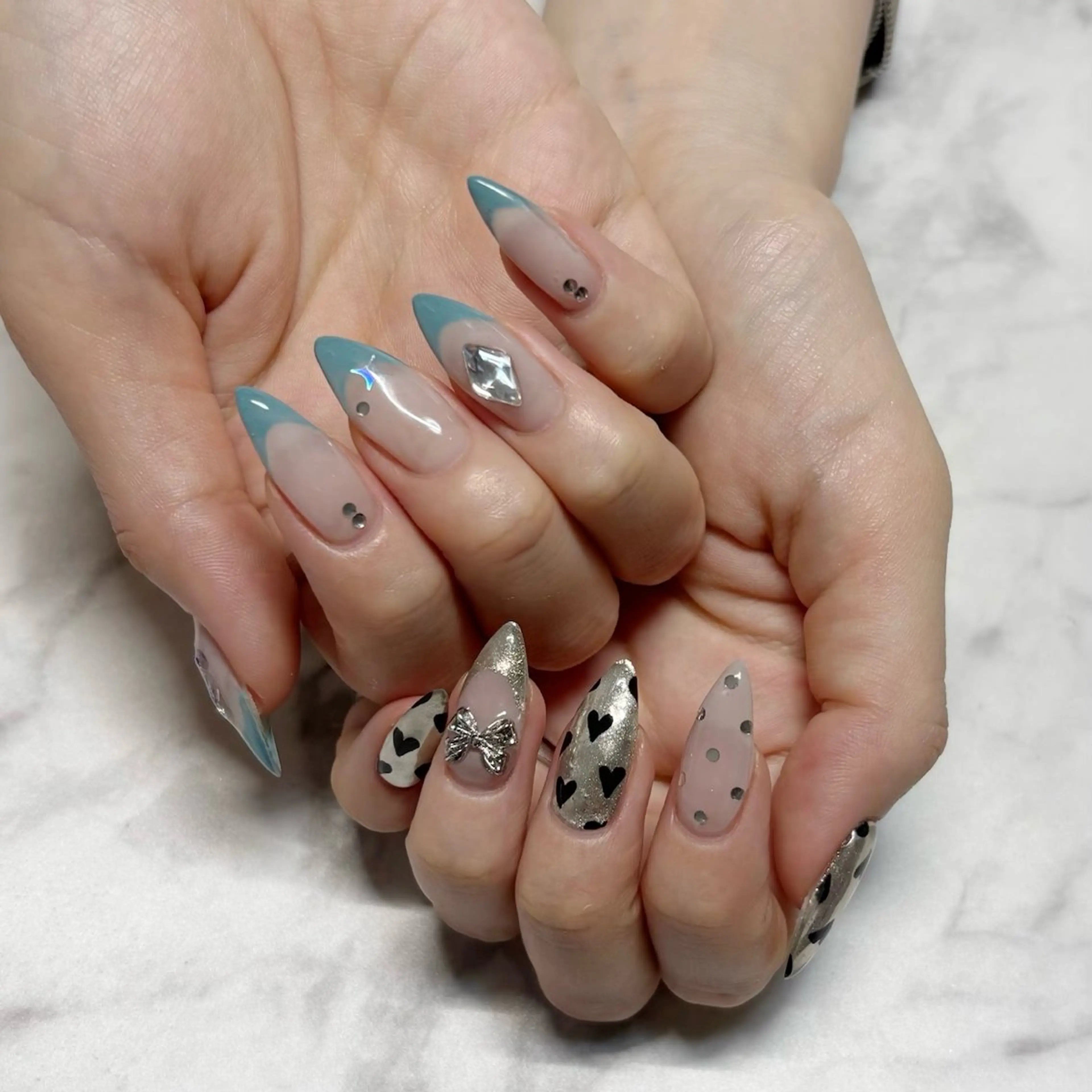 ネイル 夏ネイル ハンドネイル Rindo.ネイル ♡耳つぼジュエリーのその他イメージ