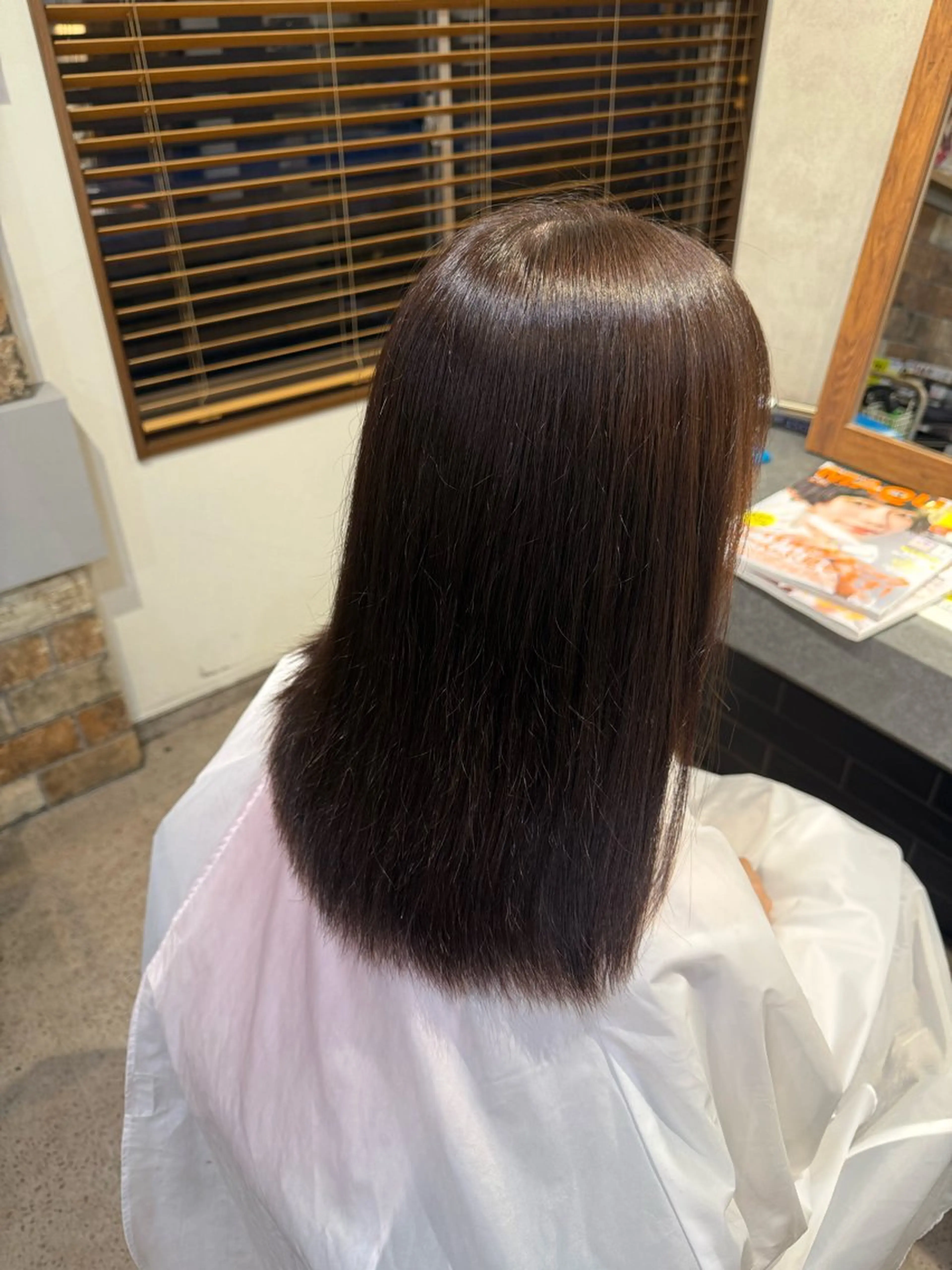 カラー 透明感カラー 明 (めい)のヘアスタイル