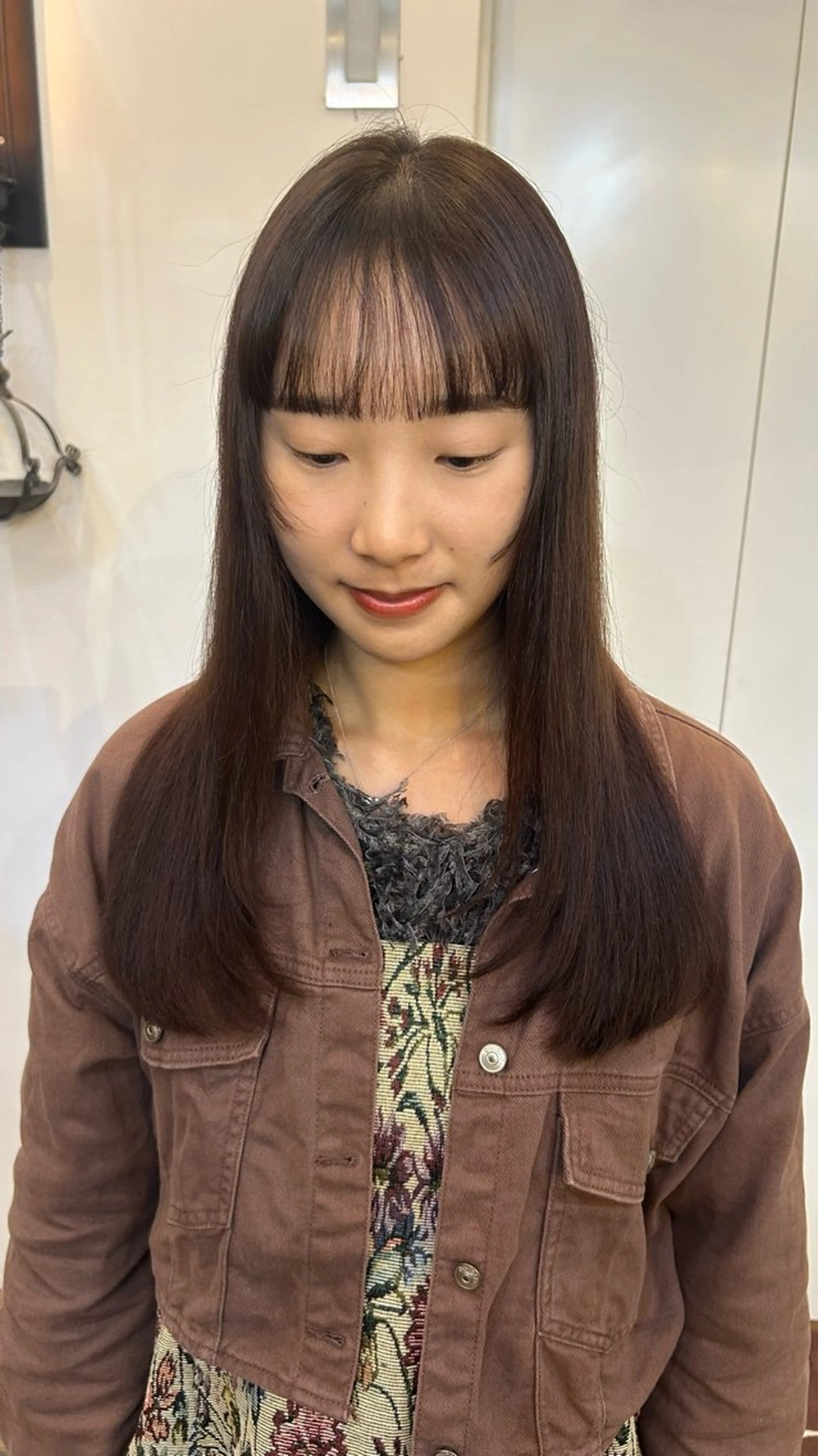 ロング レイヤーカット ロング momoka 💛ショートカットのヘアスタイル