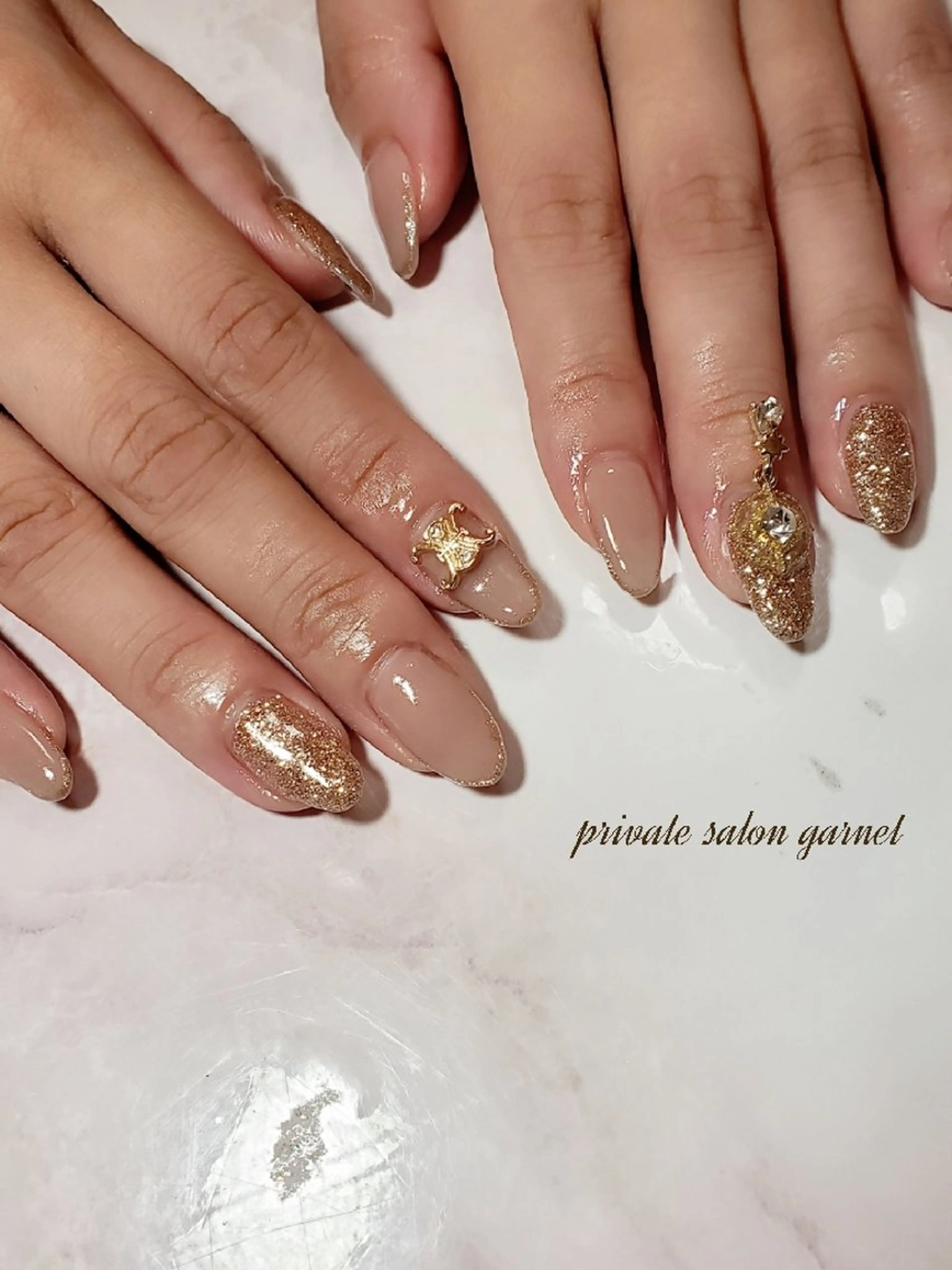 ネイル アートネイル ハンドネイル Garnet nailのネイルデザイン