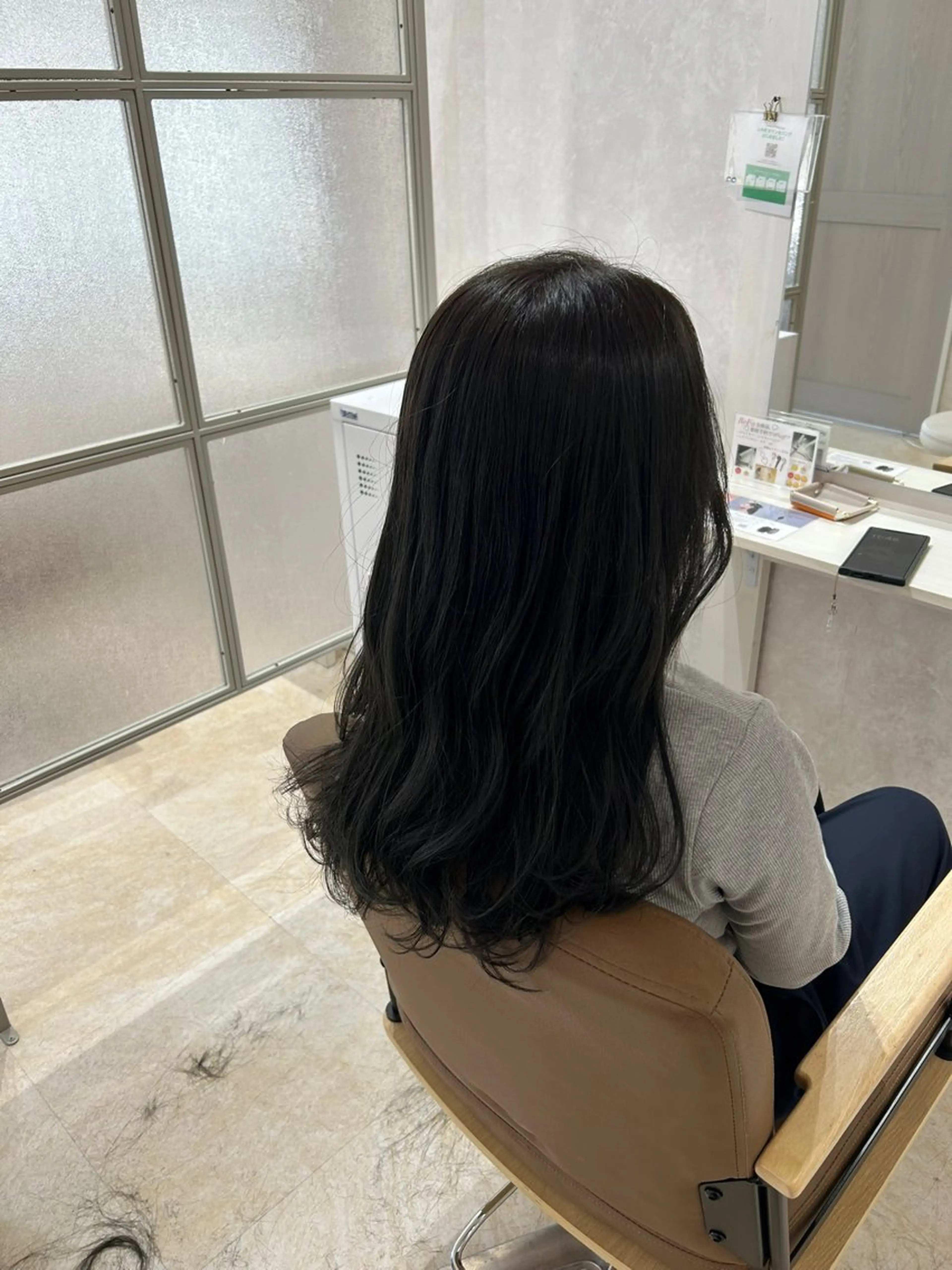ミディアム カラー カット ヘアカラー トリートメント ヘアセット 💙まこと💙艶 カラー(Rico)のヘアスタイル