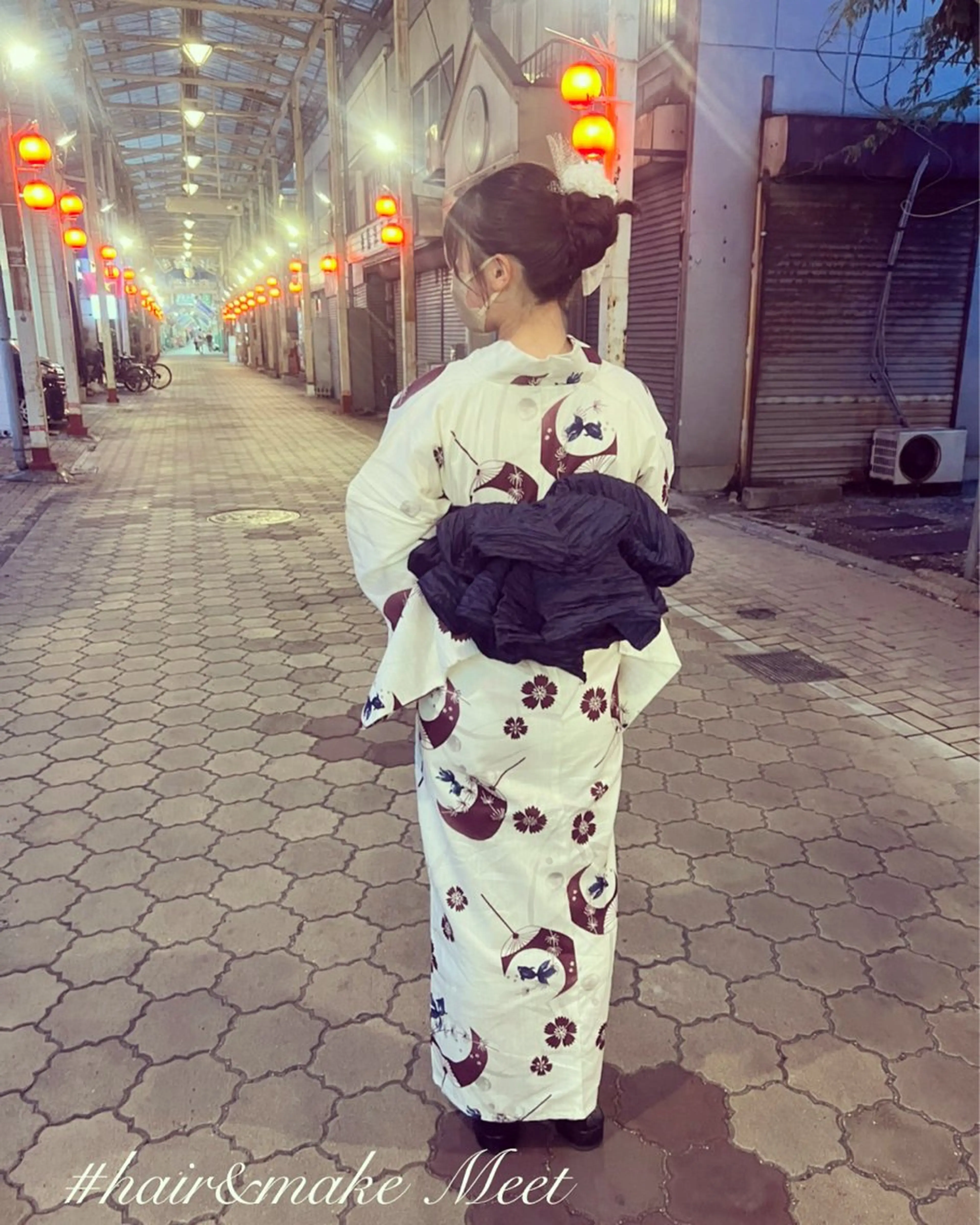 ヘアアレンジ hair&make Meet所属・藤原 宏文のヘアスタイル