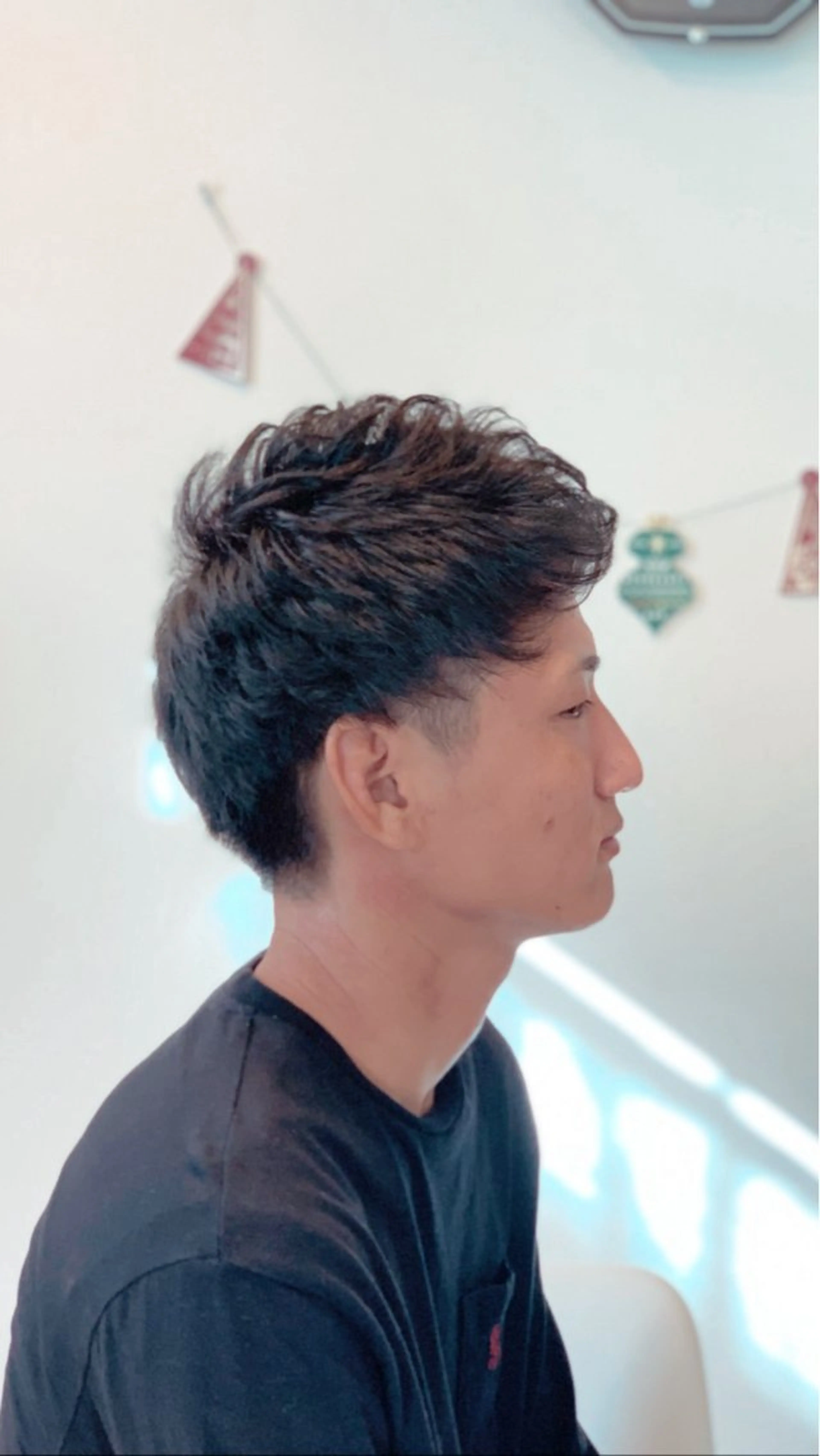 ショート メンズ アップバング 学生（メンズ向け） 学生 ショートヘア 早川 太貴のヘアスタイル