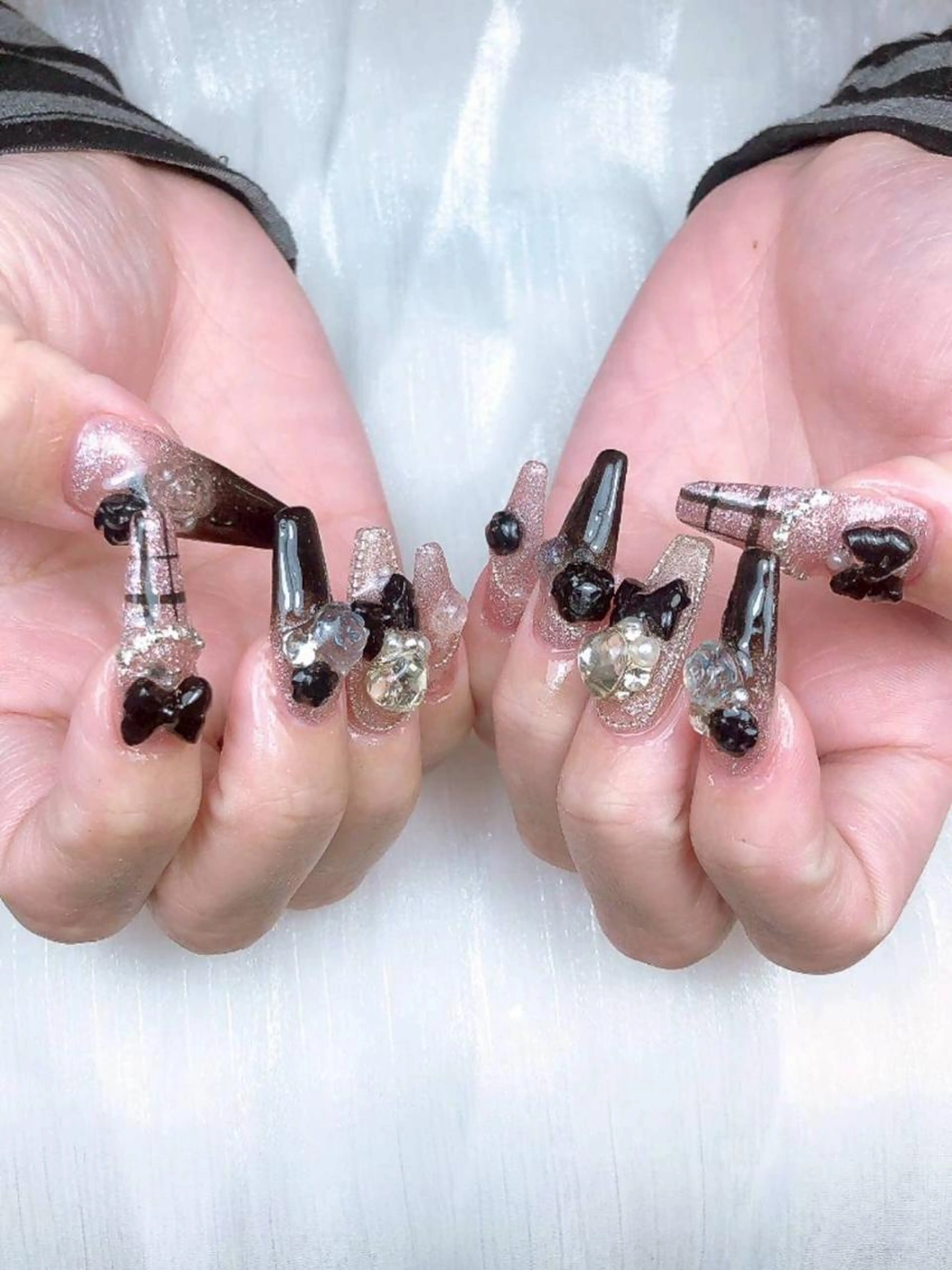 チップ長さだし10本込み💅✨つけ放題・やり放題150分⏰｜持込デザインOK・デザイン提案OK💡《オフ無料》の写真