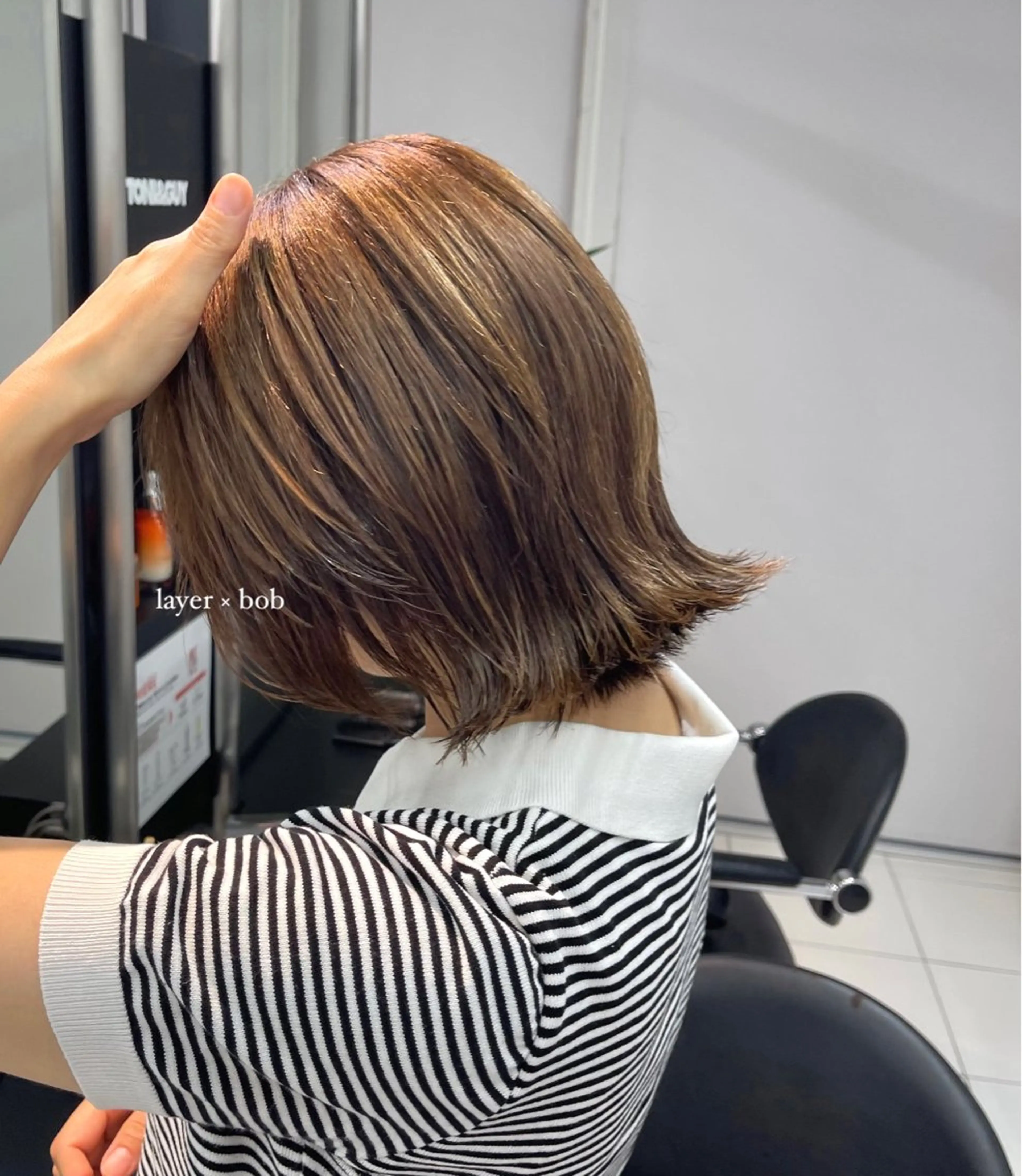 ミディアム 🍎ハイトーンカラー /MANA🍎のヘアスタイル