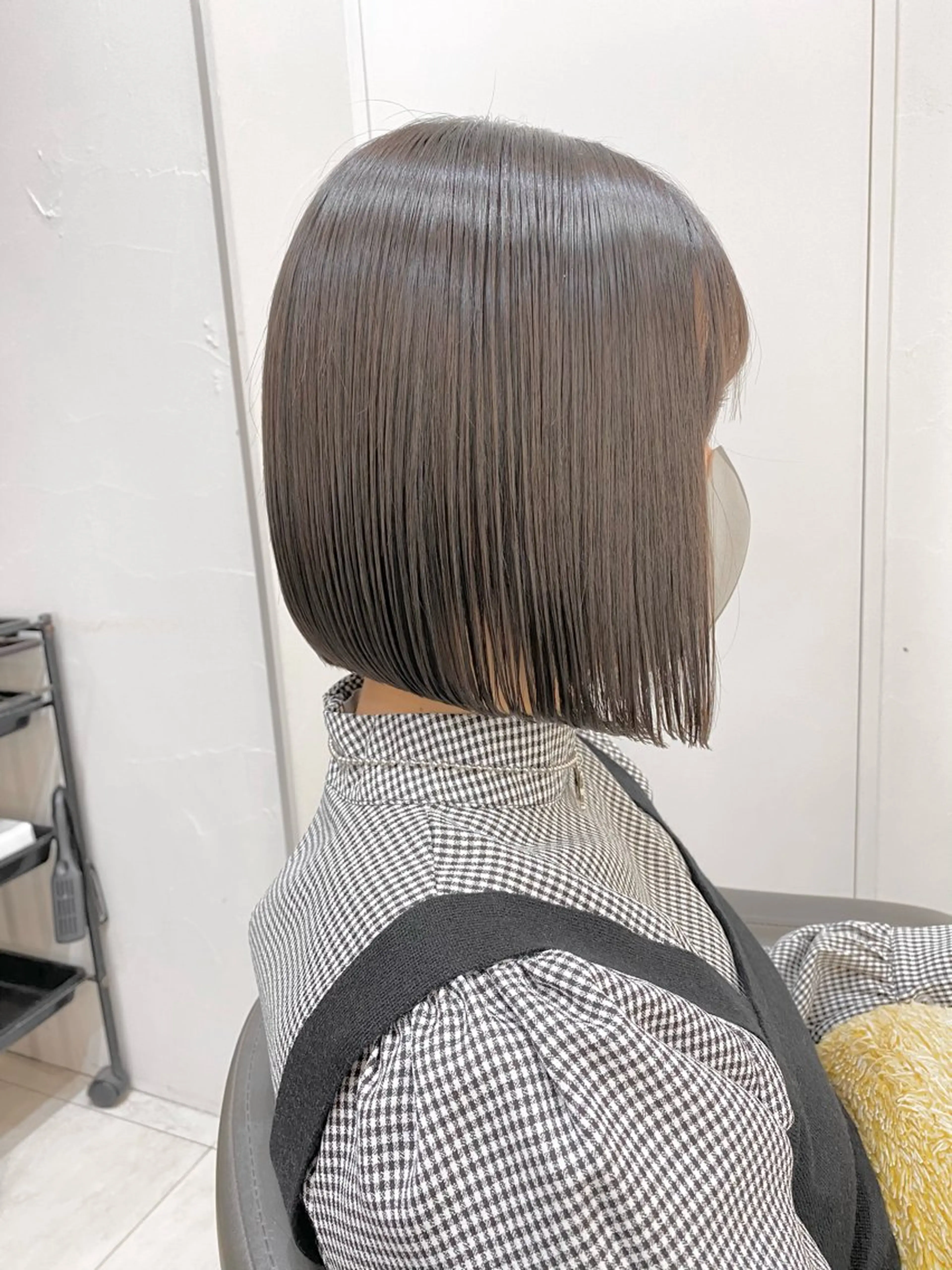 ミディアム ボブ ボブ/レイヤー /植原健太のヘアスタイル