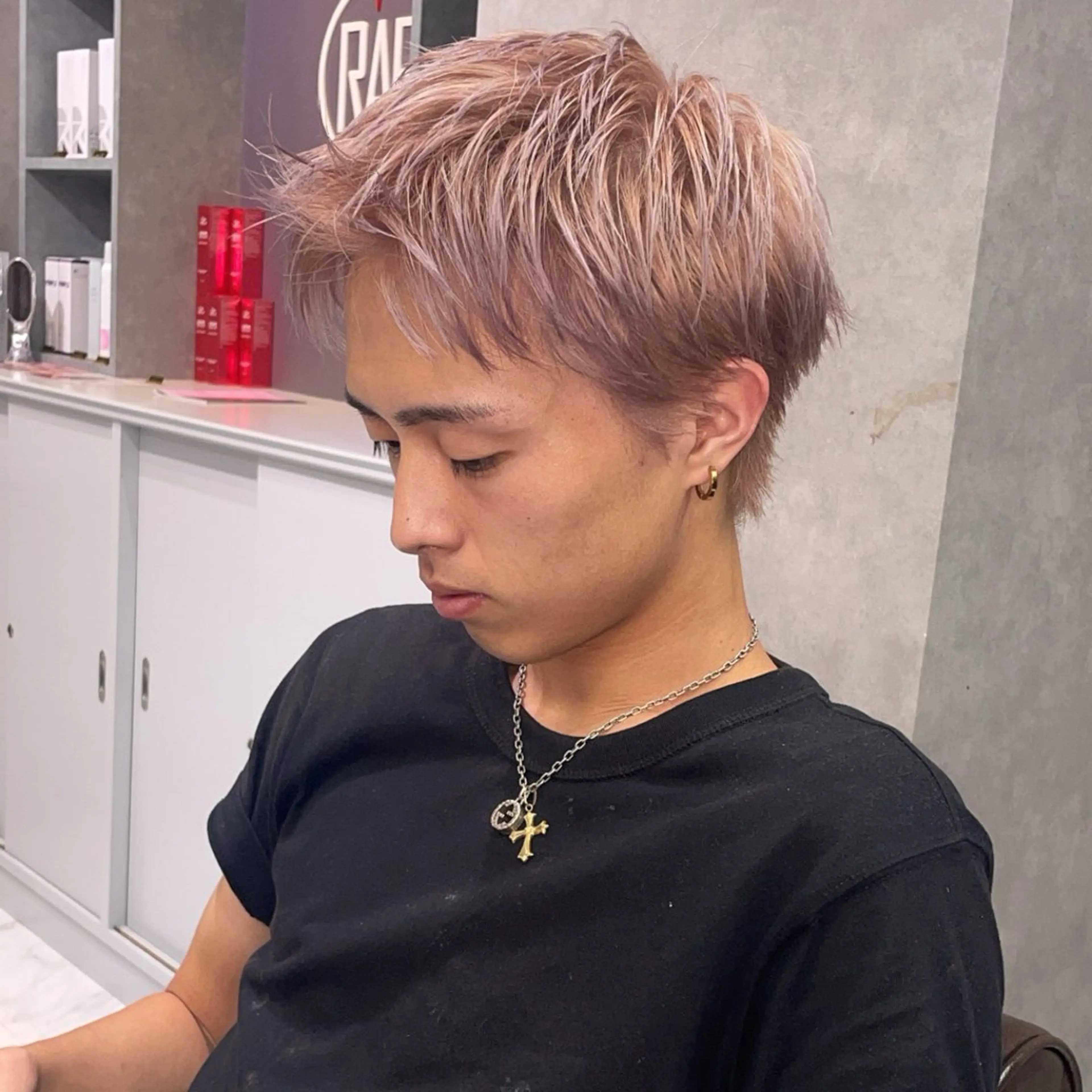 ショート カラー ブリーチ ヘアカラー 福岡美髪矯正/ KAEDEのヘアスタイル