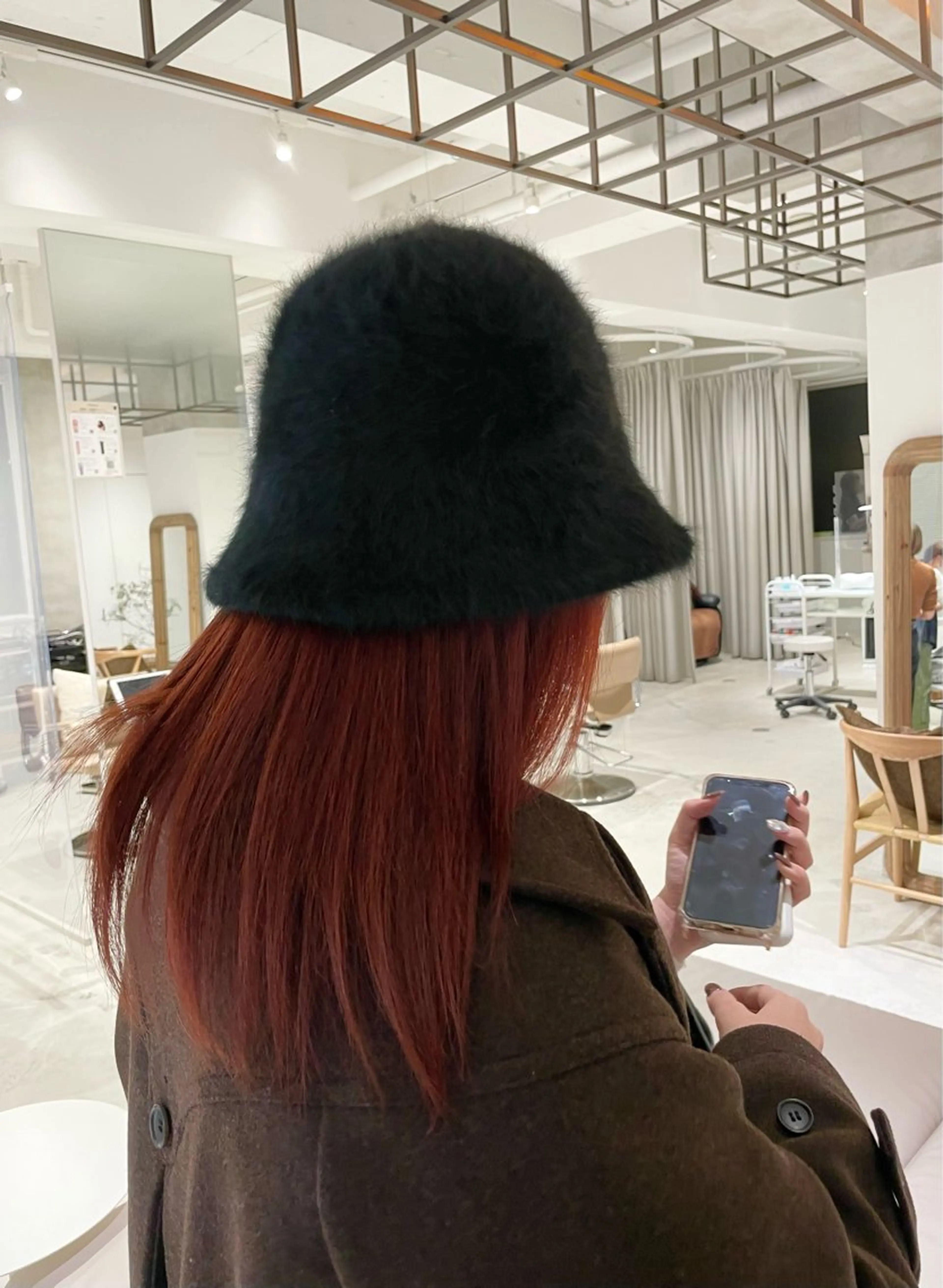 セミロング カラー ヘアカラー loely 💞miyuのヘアスタイル