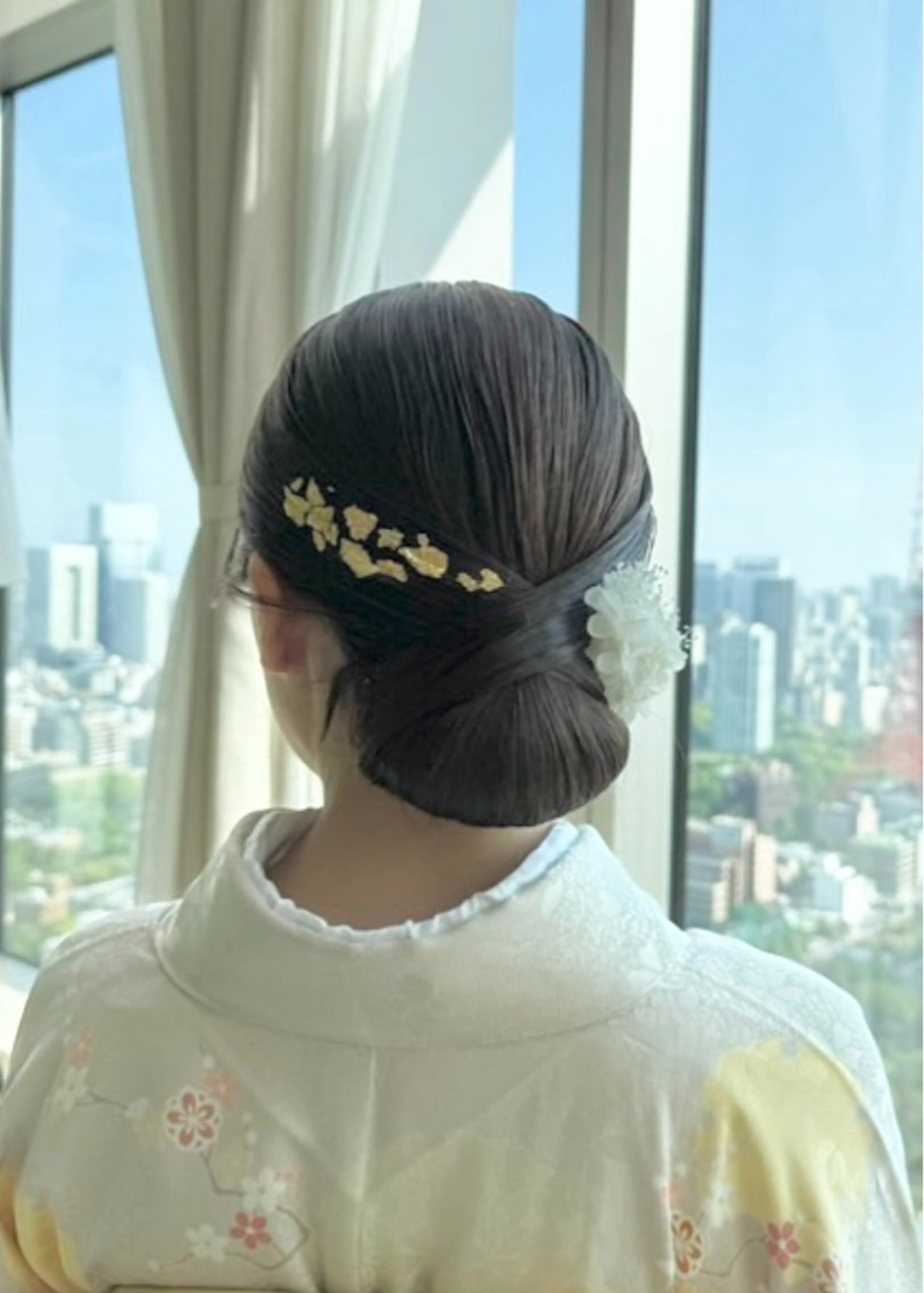 ヘアアレンジ 着付け one  chair natsumiのヘアスタイル