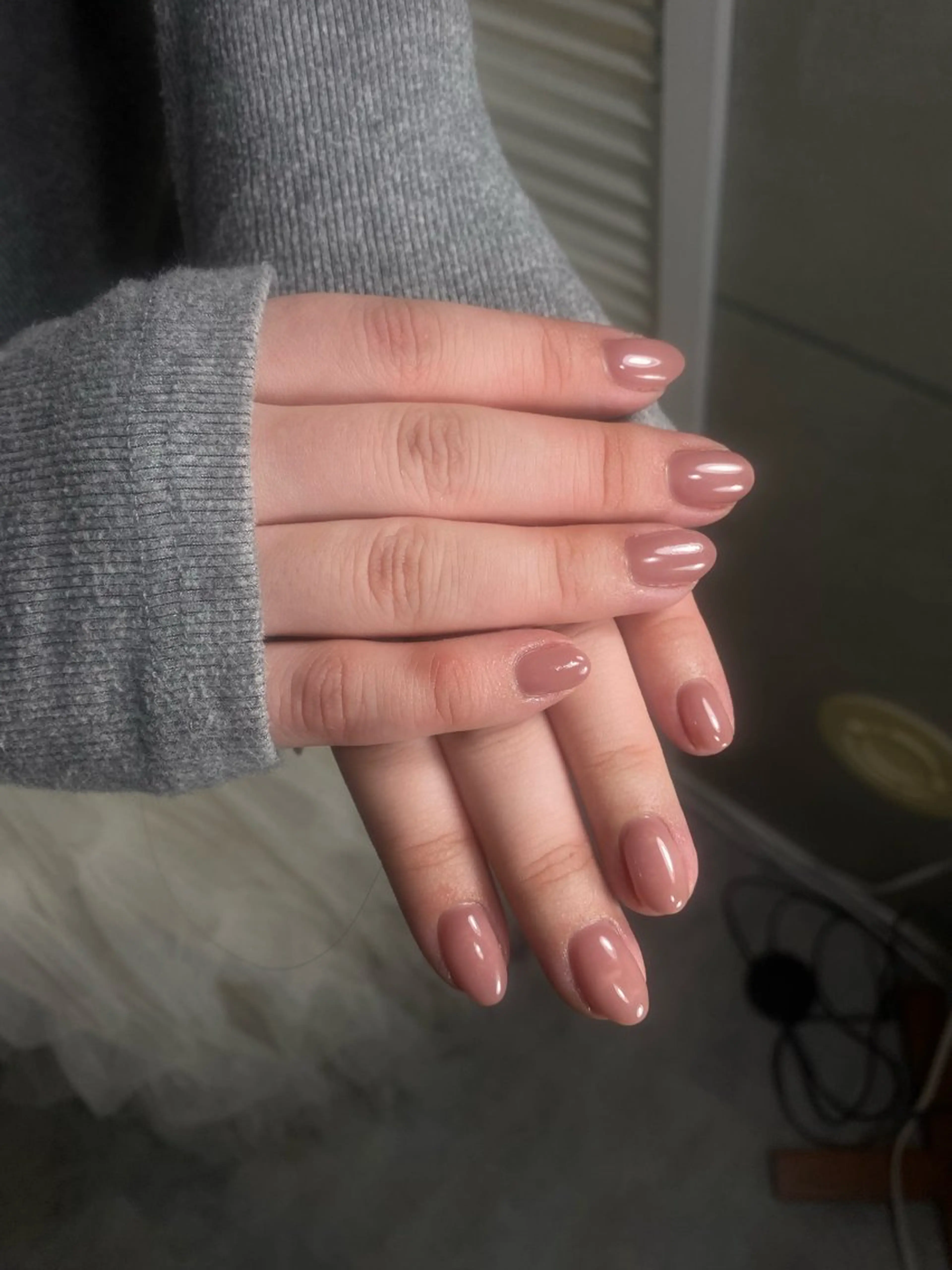 ネイル シンプルネイル ハンドネイル kosai sedumのネイルデザイン