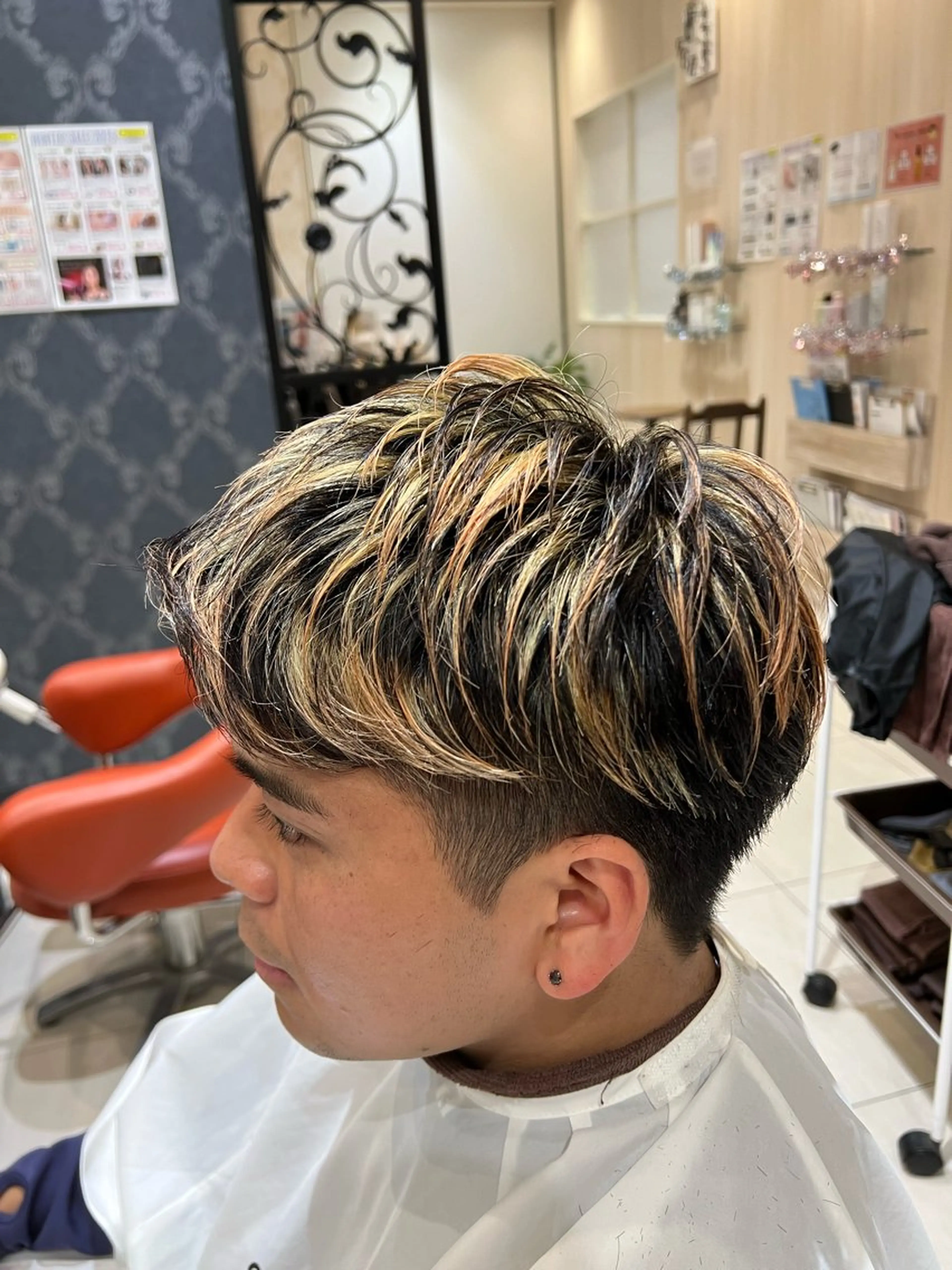 メンズ 向山 大地のヘアスタイル