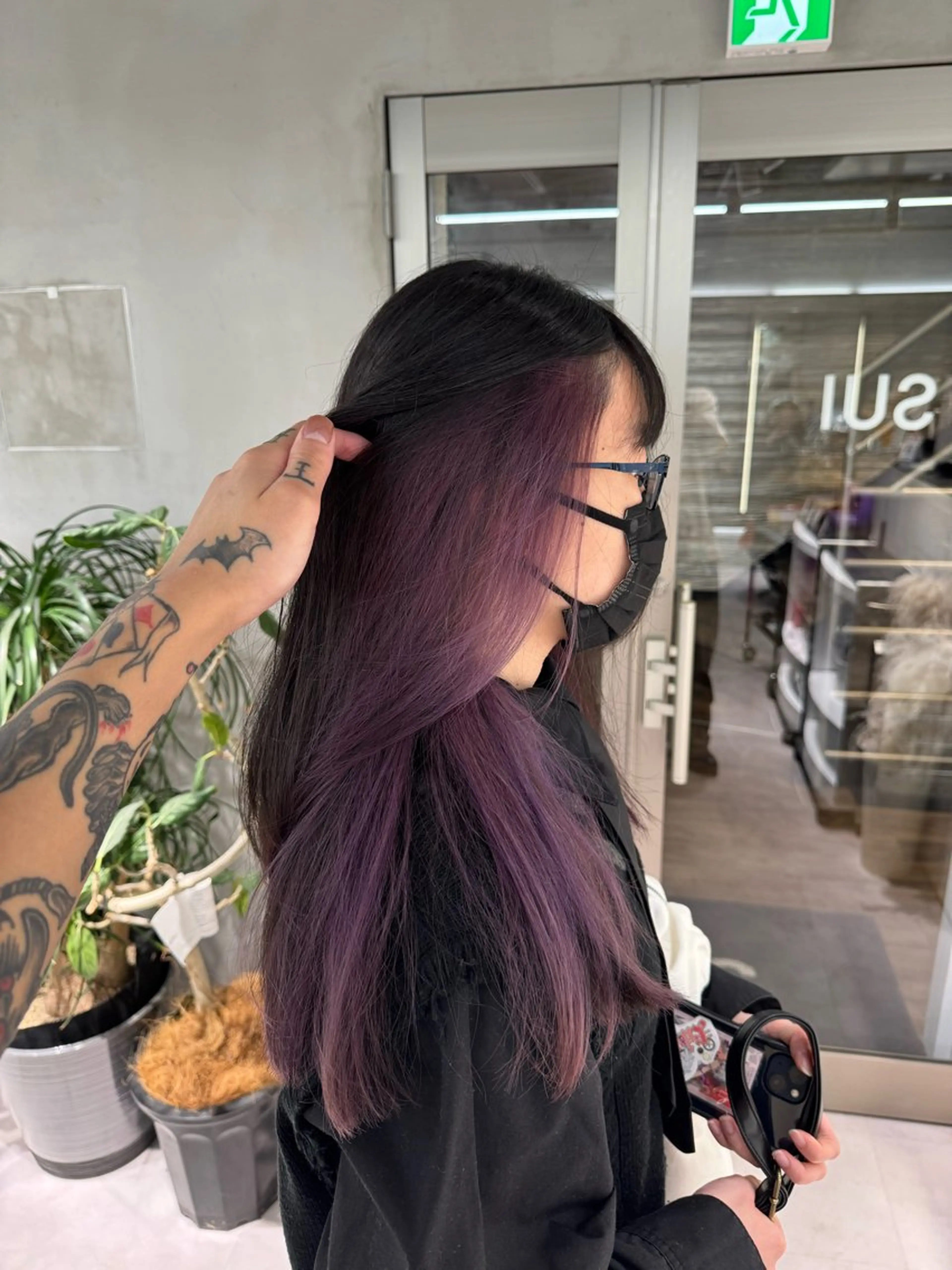 ロング カット ヘアカラー パーマ 縮毛矯正 トリートメント エクステ ヘッドスパ 🔱SUI🔱 NAOKIのヘアスタイル