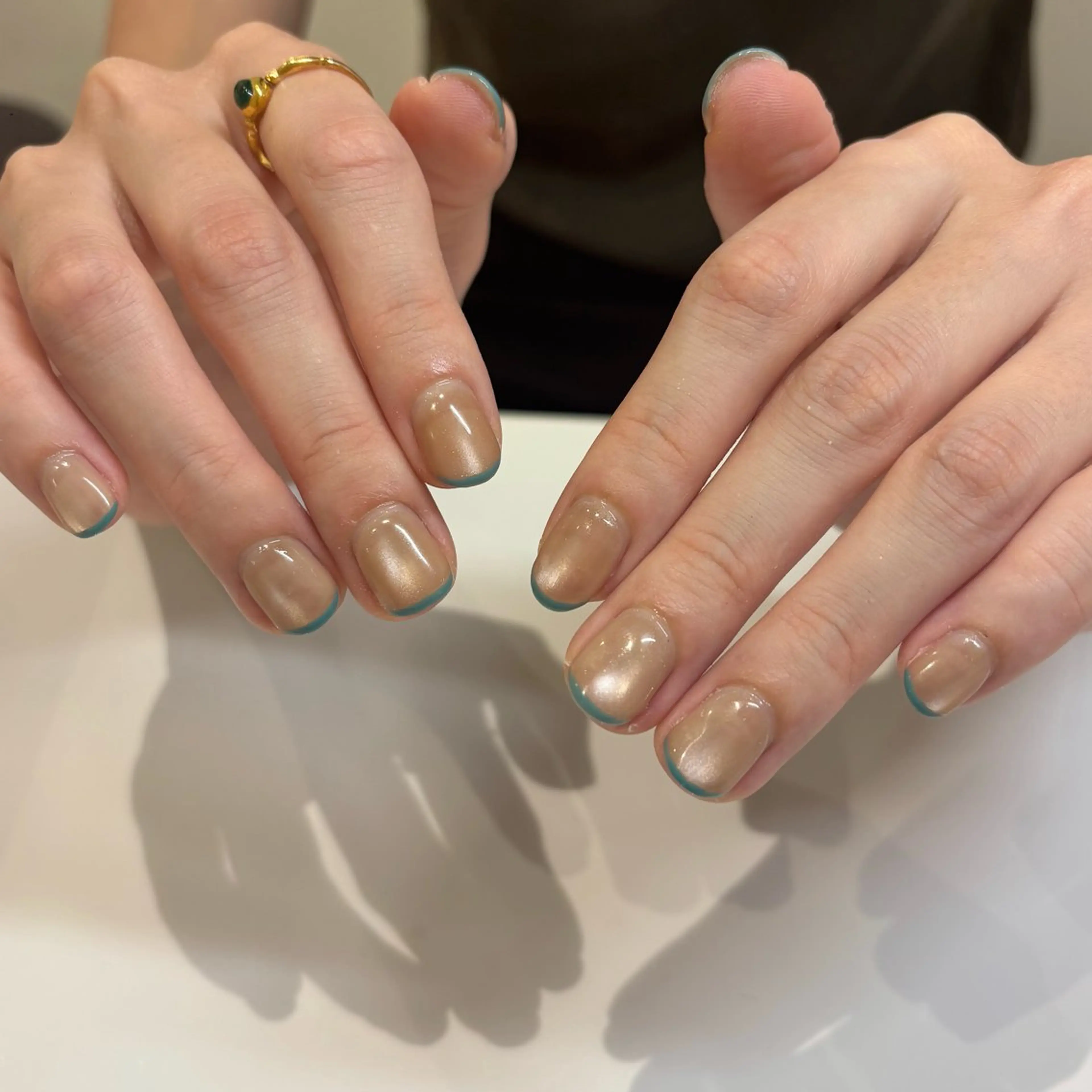 ネイル フレンチネイル モデル様募集中♡ Kokomi🍮のネイルデザイン