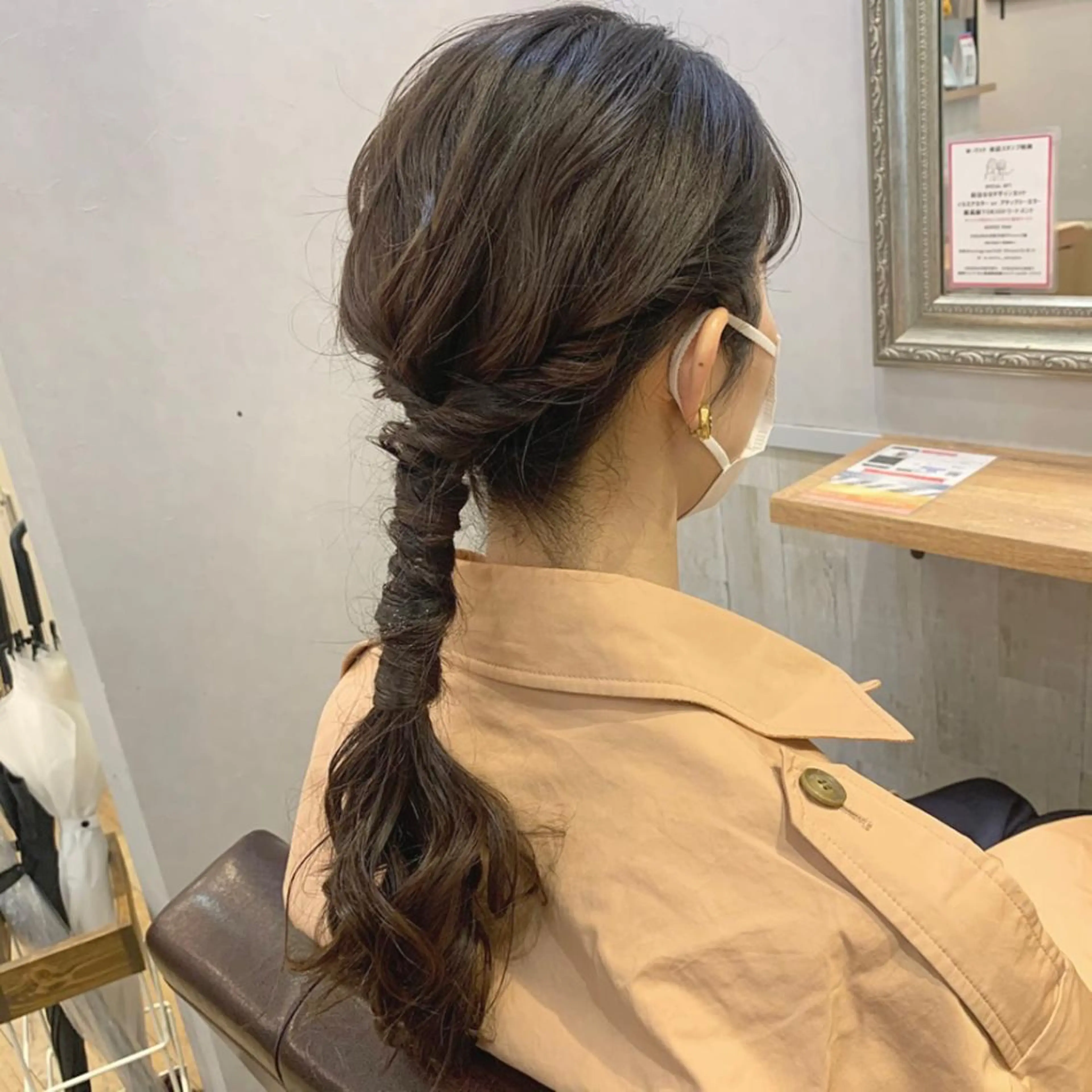 ロング カラー ヘアアレンジ 代表🎀 ふわモテ愛 され髪🩷yumiのヘアスタイル