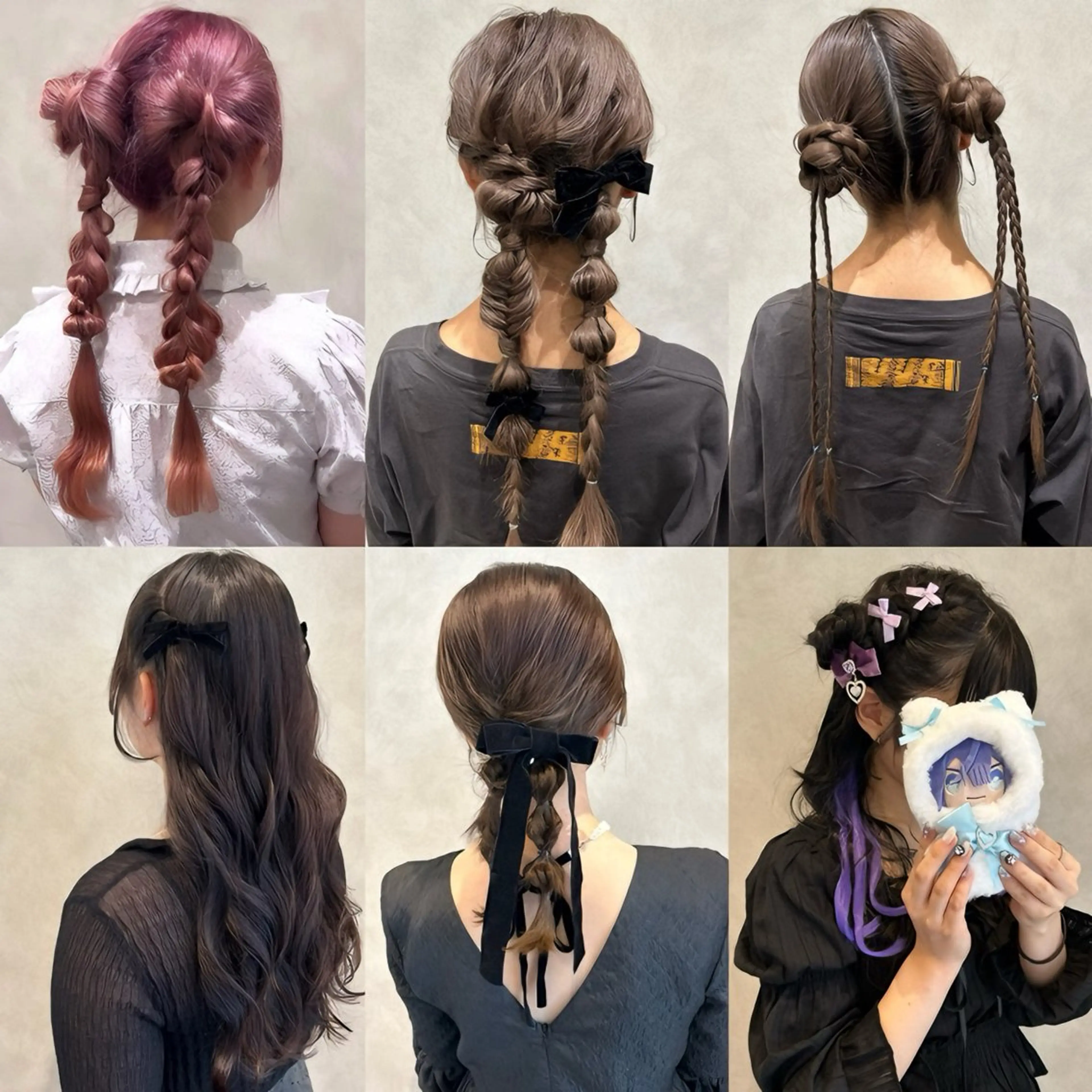 セミロング ヘアアレンジ ᴋᴀɴᴀ 🎀のヘアスタイル