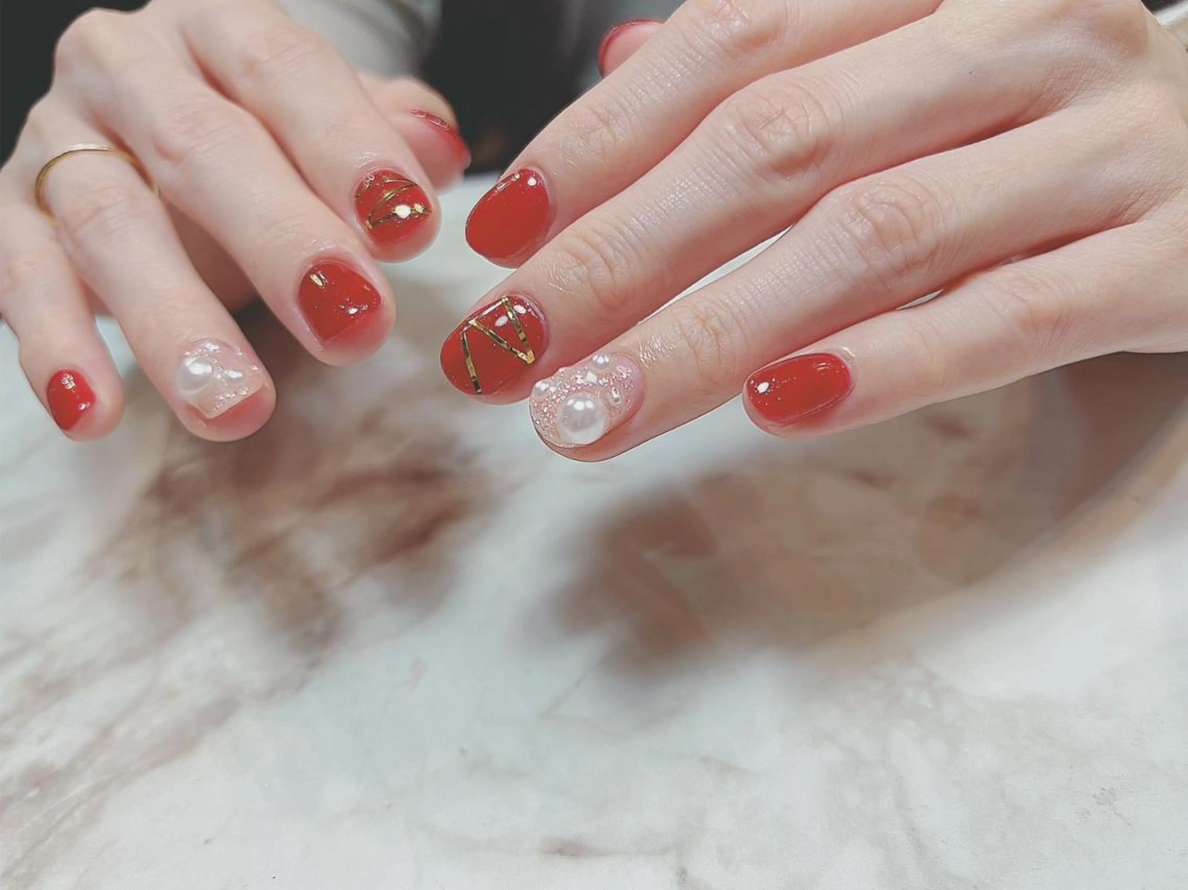 ネイル アートネイル 持ち込み Nailist Honamiのネイルデザイン