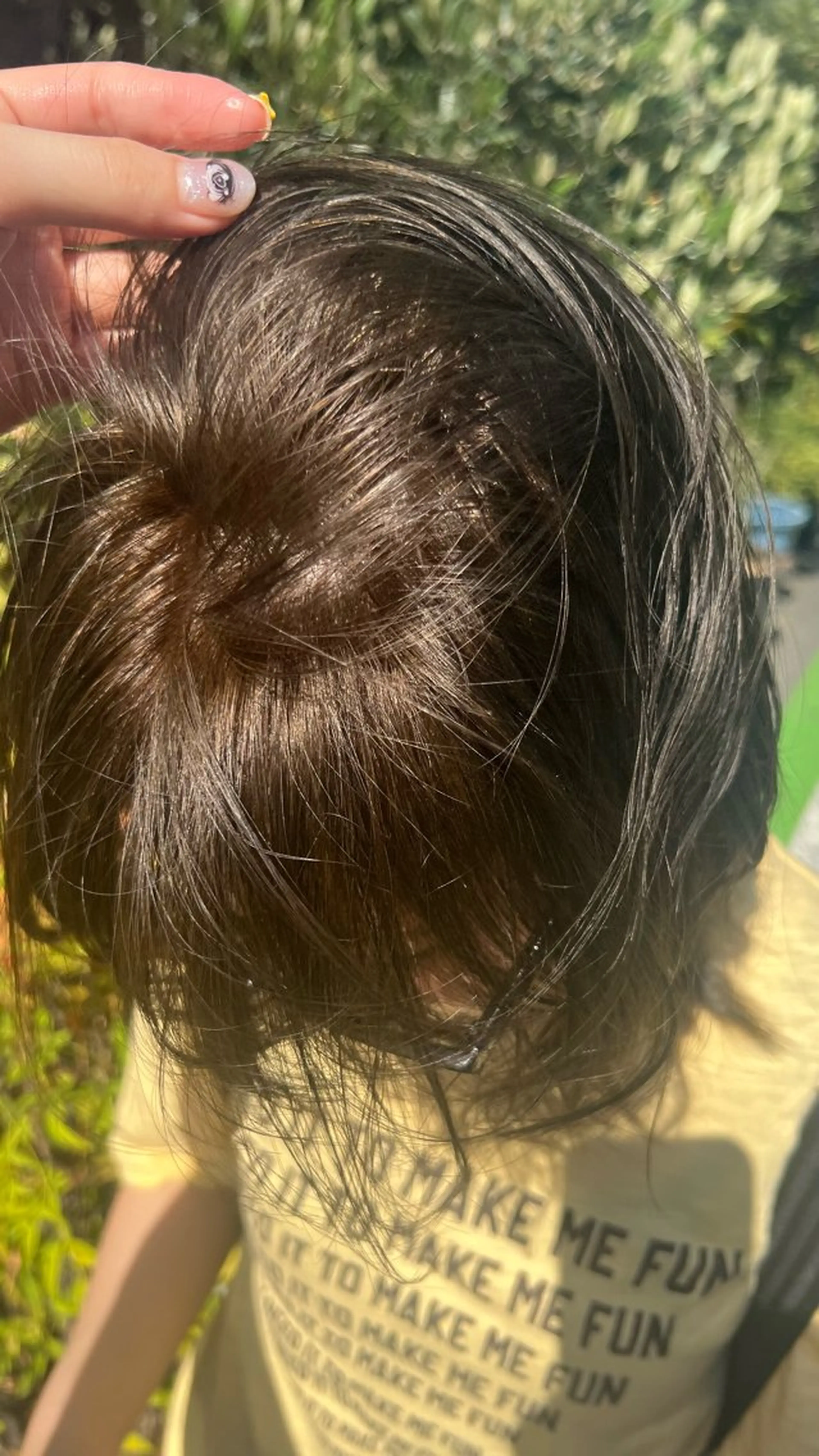 ミディアム 齋 花音のヘアスタイル