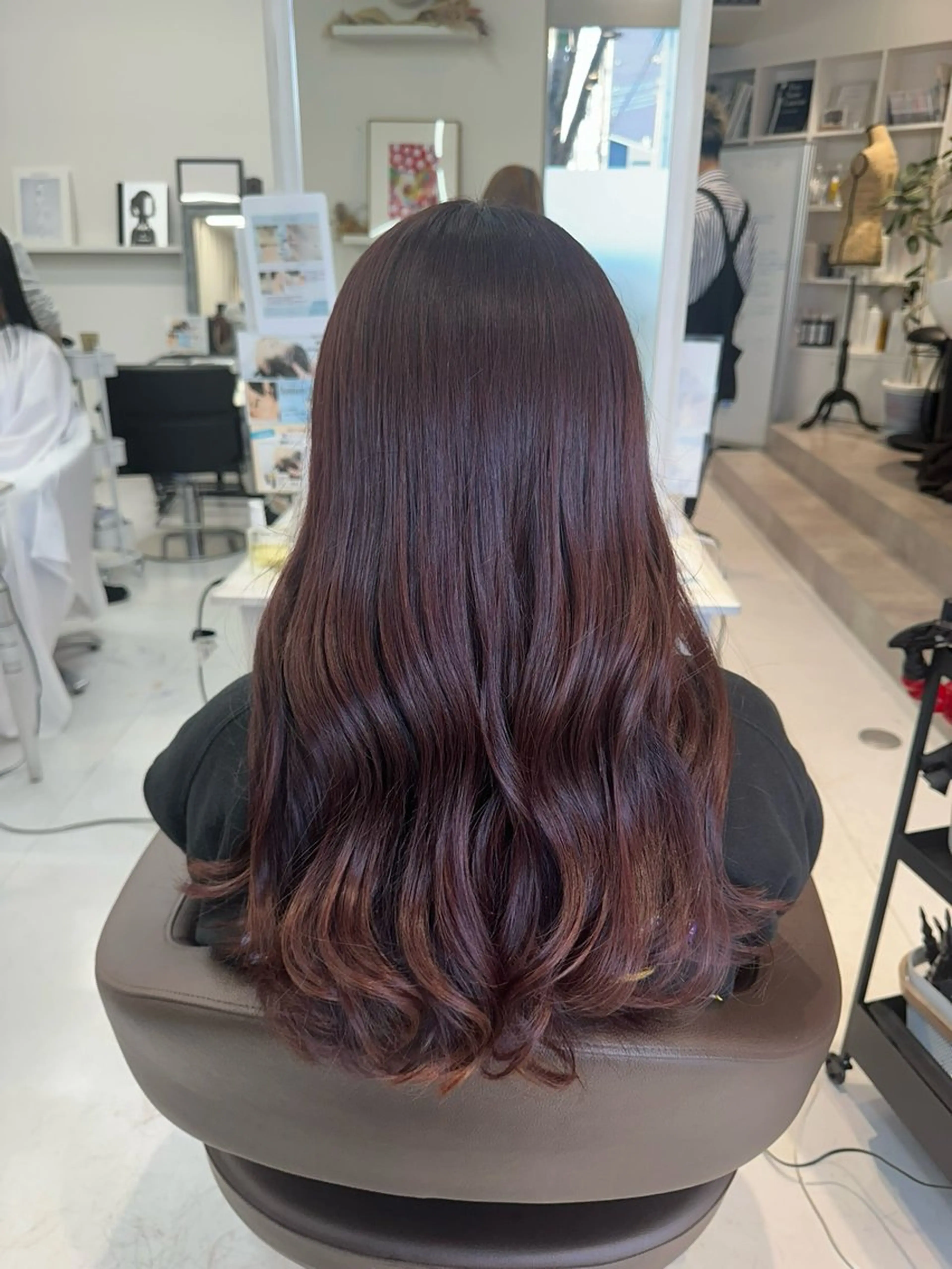 ロング 山崎結菜 髪質改善💎のヘアスタイル