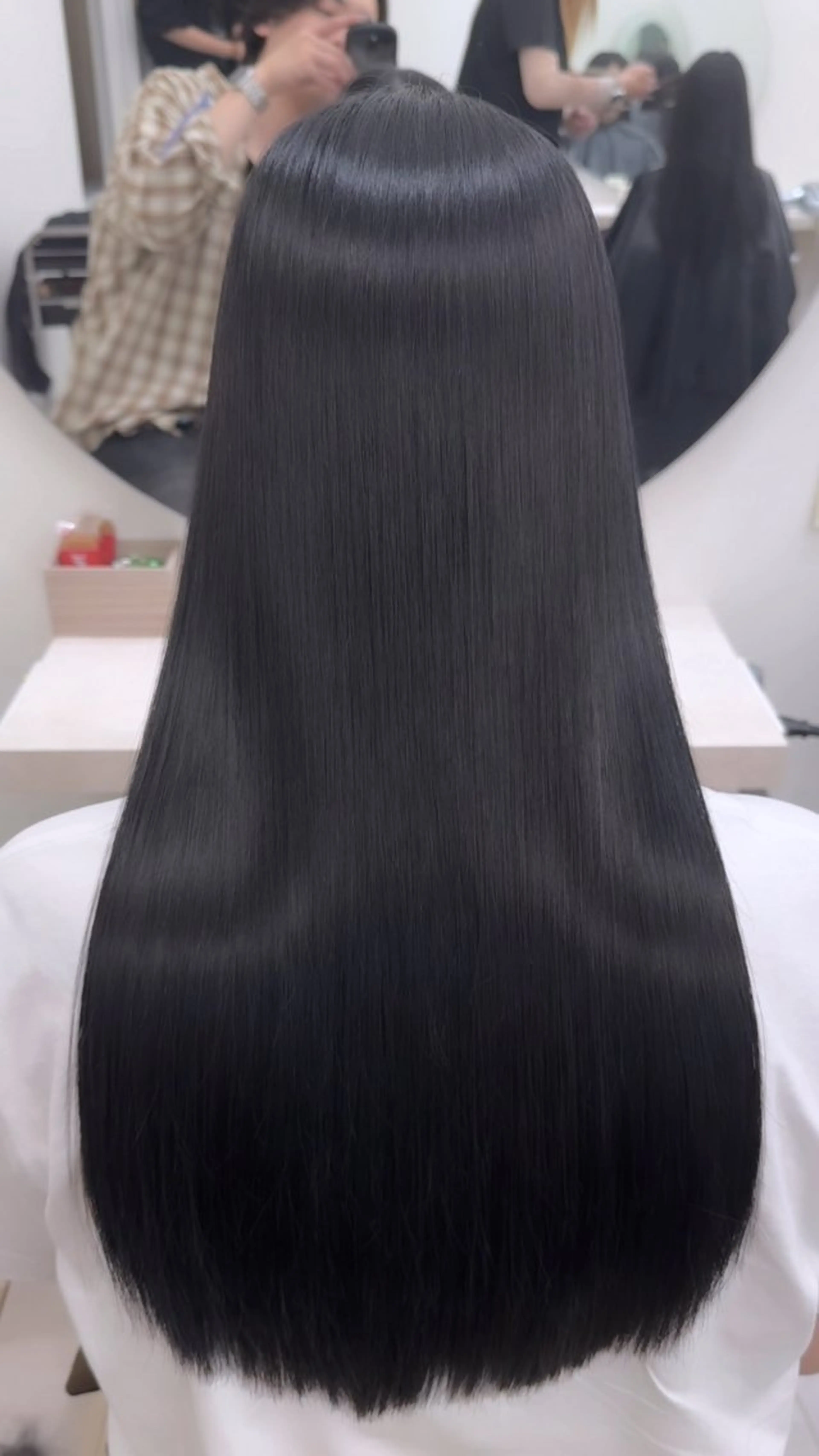 ロング 髪質改善×縮毛矯正 Core 片山健太のヘアスタイル