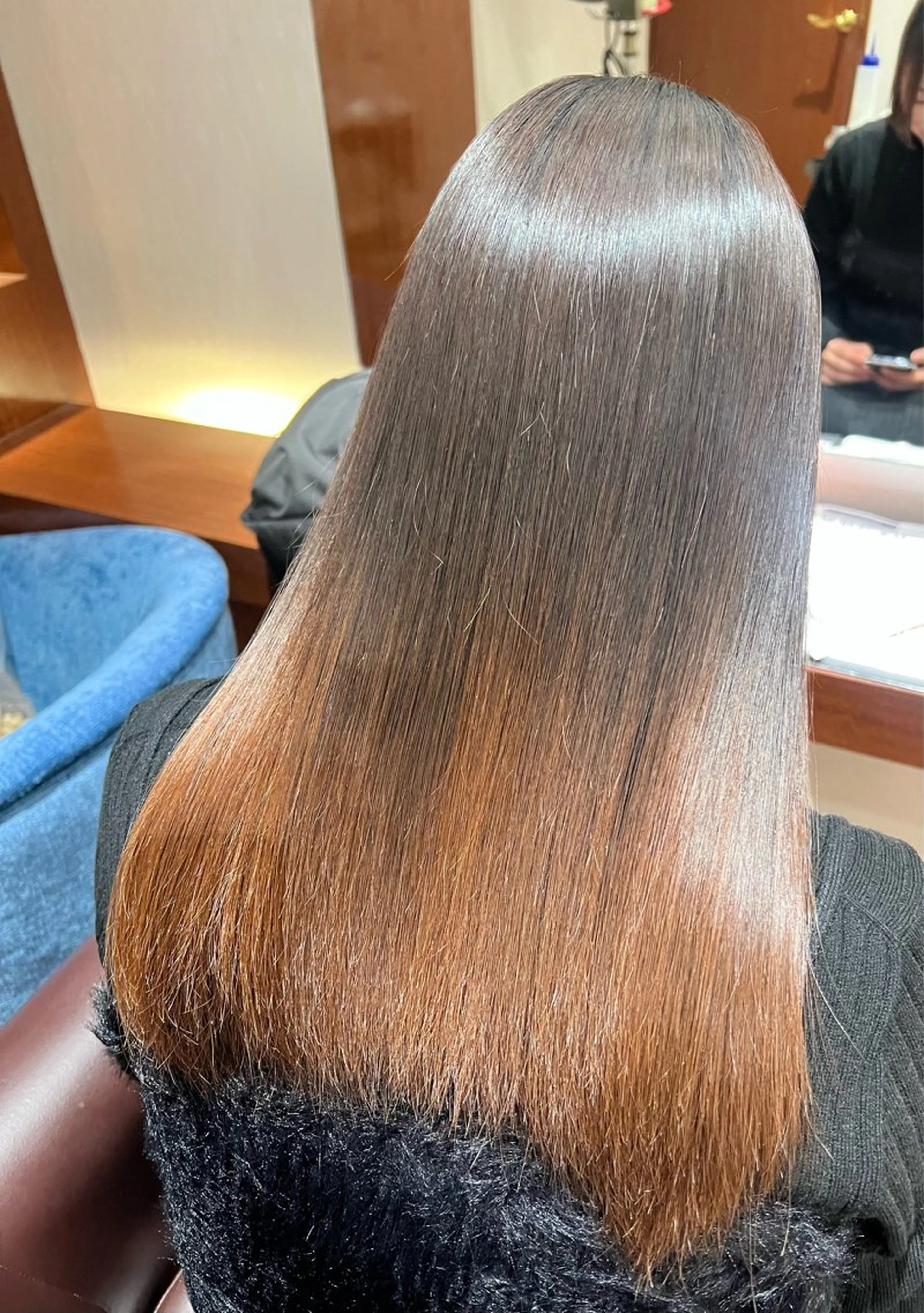 ロング トリートメント 辻村 遥楓のヘアスタイル