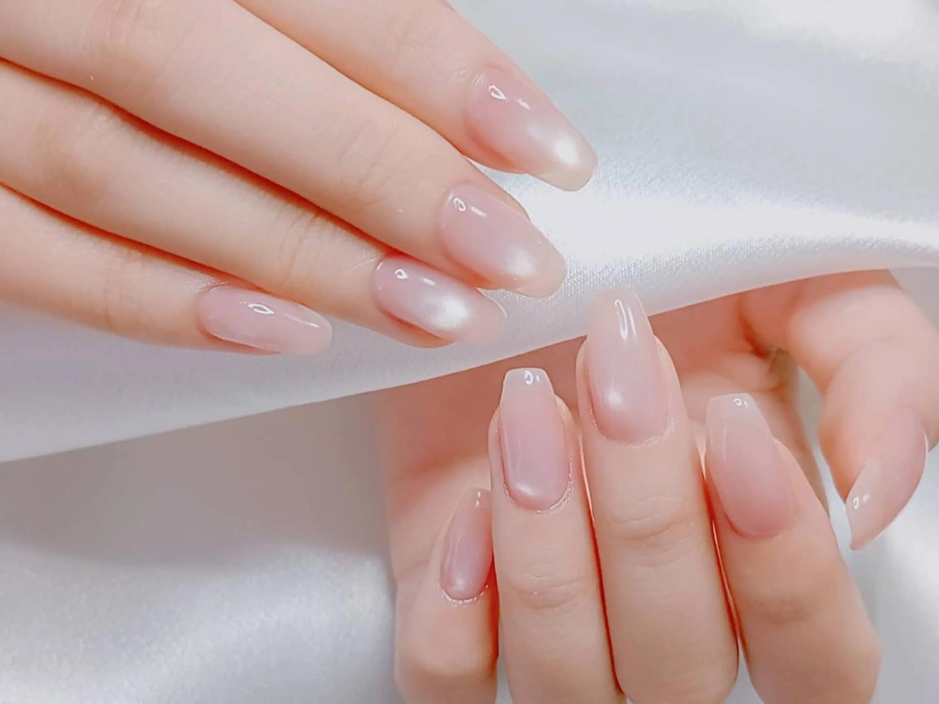 ネイル ハンドネイル ジョリ ちひろ☘️🩵のネイルデザイン