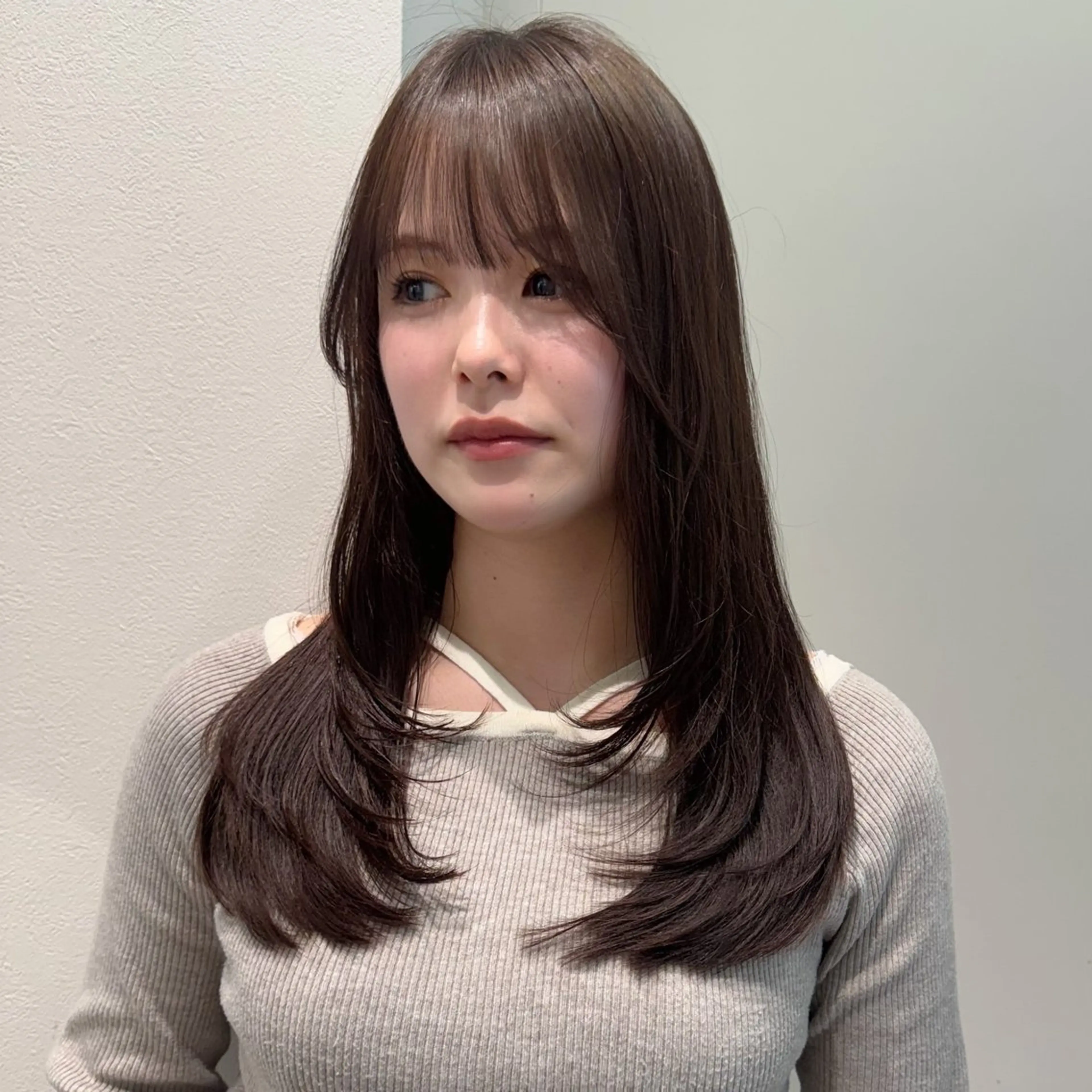 ロング レイヤーカット カット 透明感🍨レイヤー ヘアセット/miyuのヘアスタイル