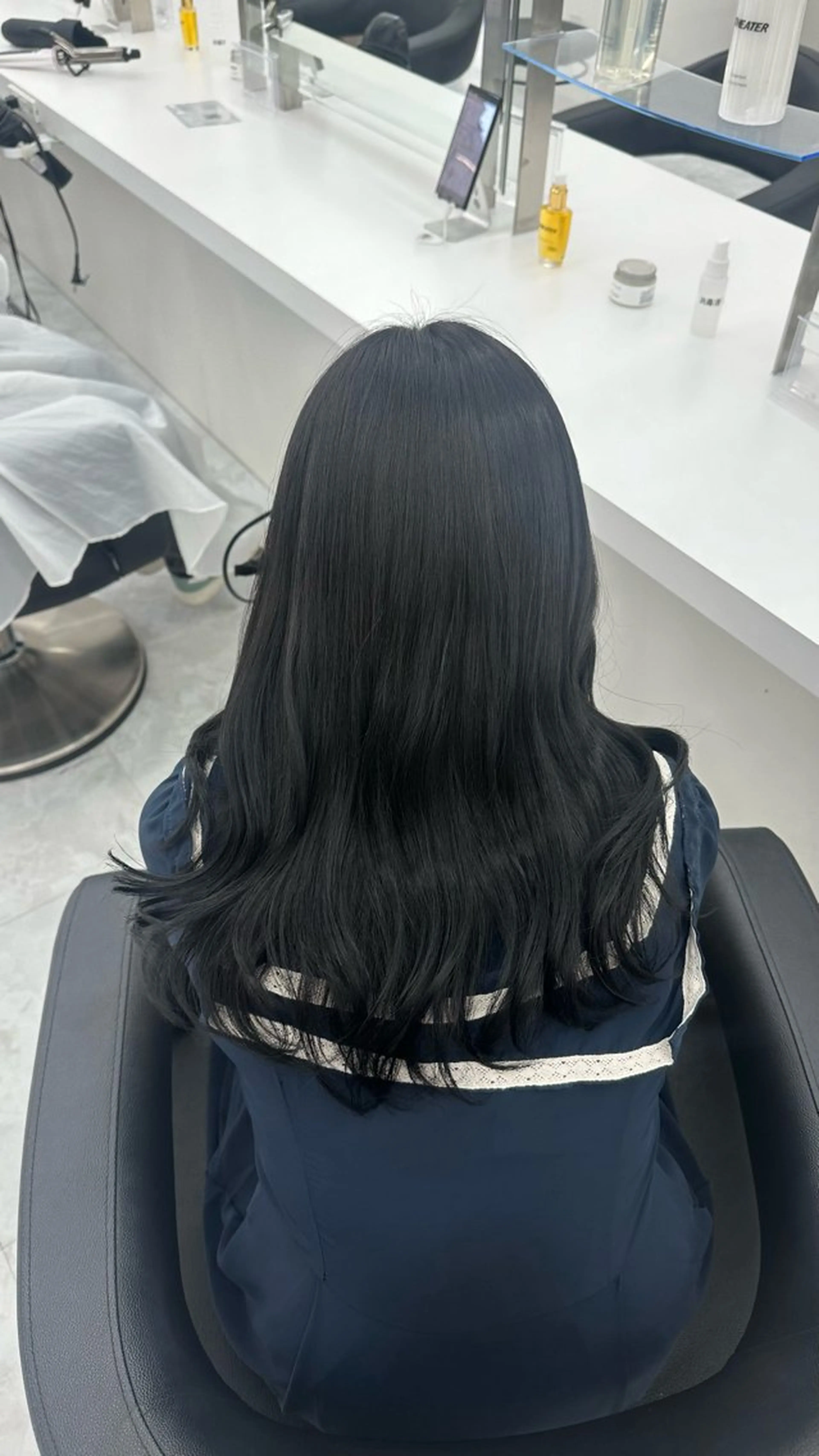 ロング カラー ヘアカラー トリートメント ヘッドスパ ヘアセット 似合わせstyle ❤︎misaki❤︎のヘアスタイル