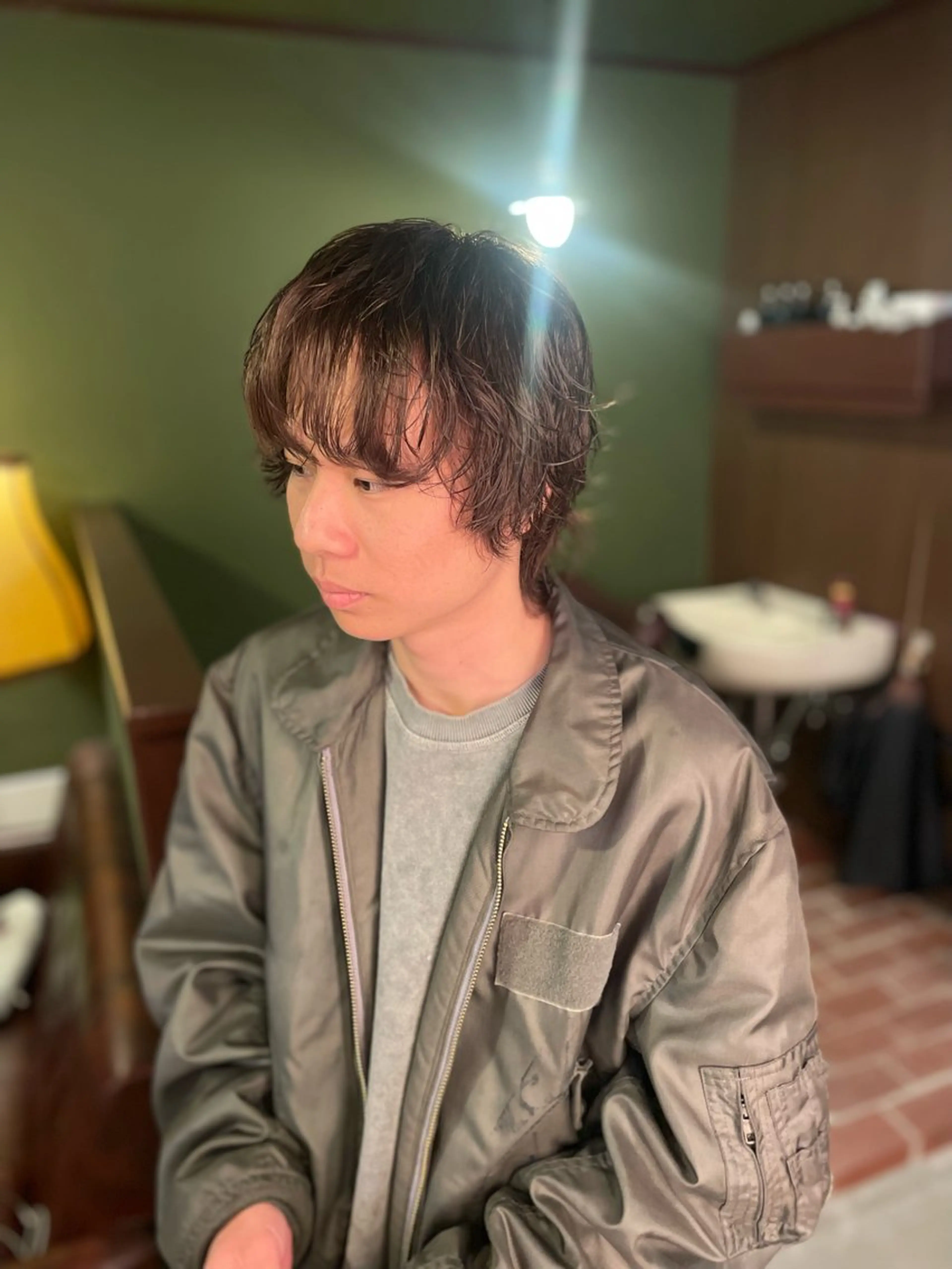 ミディアム カラー パーマ カット ヘアカラー トリートメント PATH-hair. storeのヘアスタイル