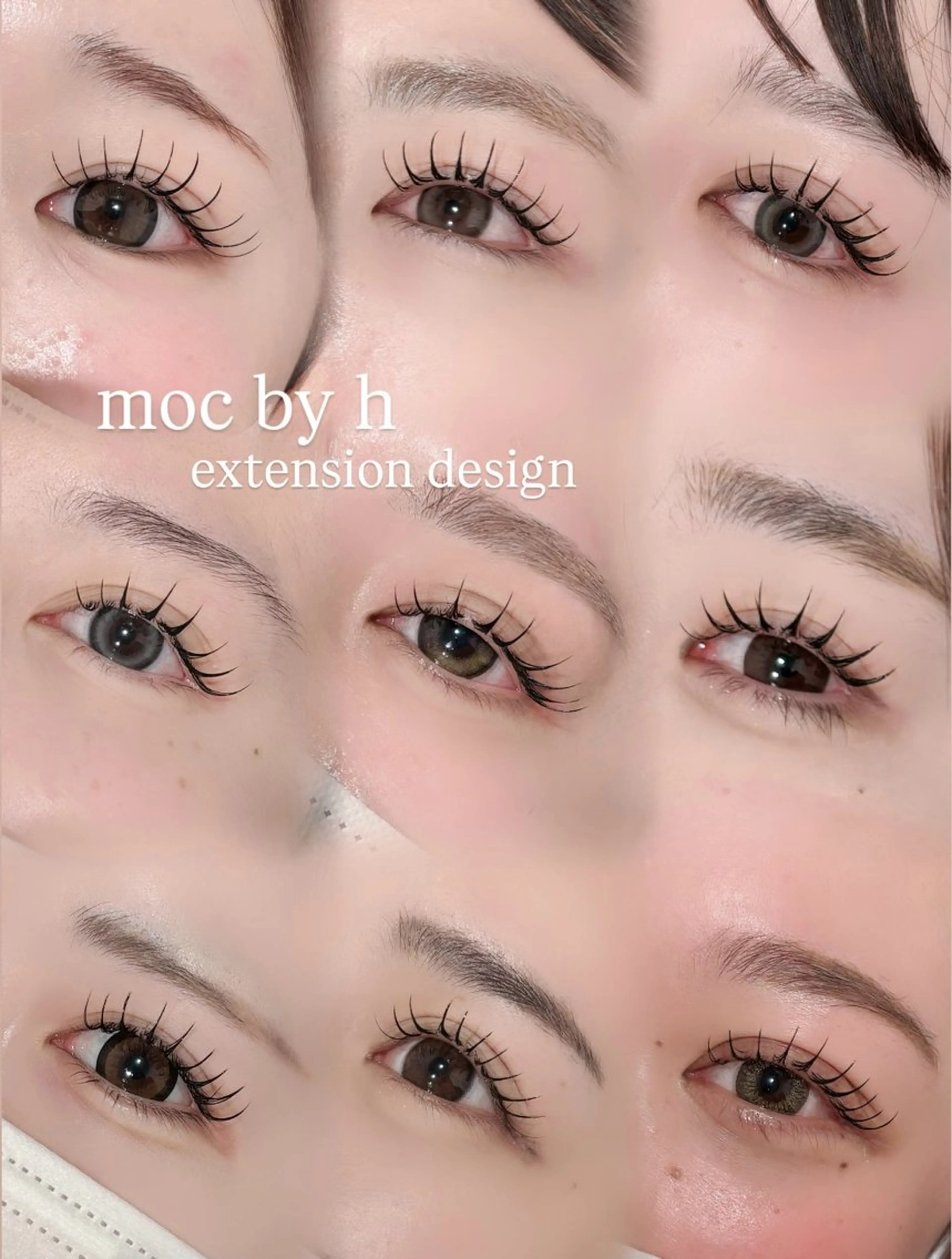 マツエク・マツパ フラットラッシュ マツエク saya｜エクステ ｜アンドヘルシーのマツエク・マツパデザイン