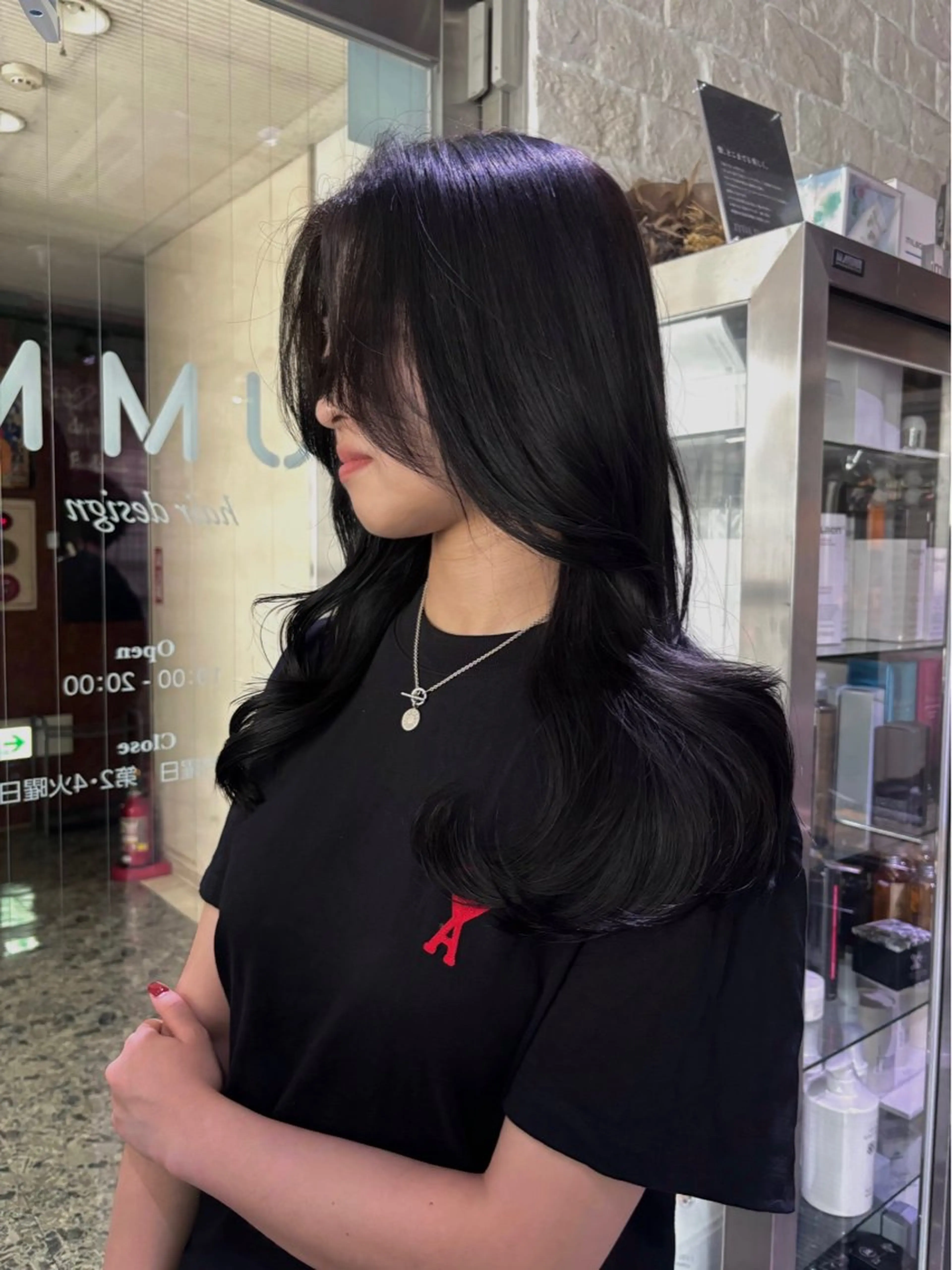 カラー AYANE 韓国ヘア /レイヤーカットのヘアスタイル