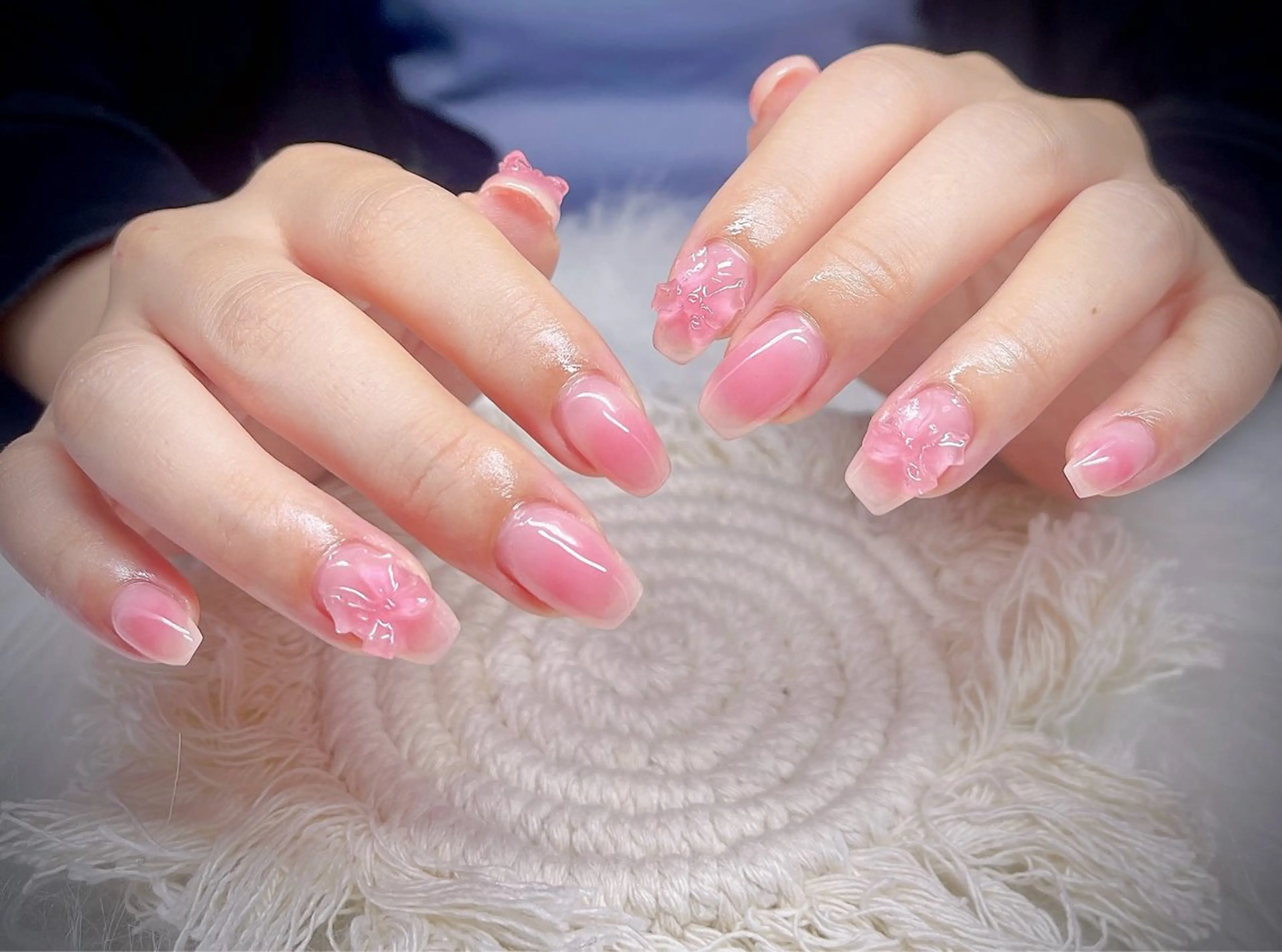 ネイル リボン Yumi nailのネイルデザイン