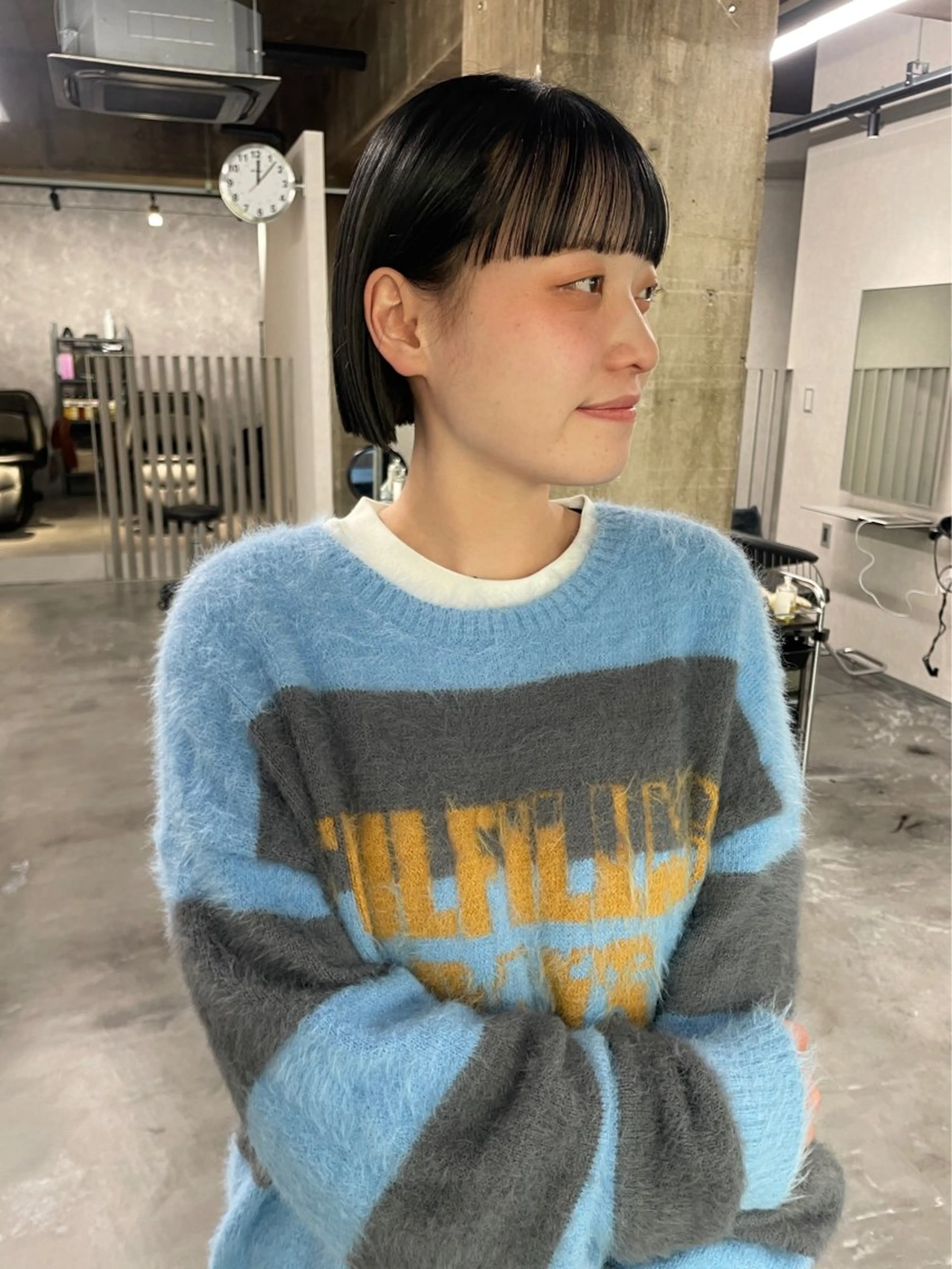 ショート 🌵ボブ/切りっぱな し/ショート藤長芽生のヘアスタイル