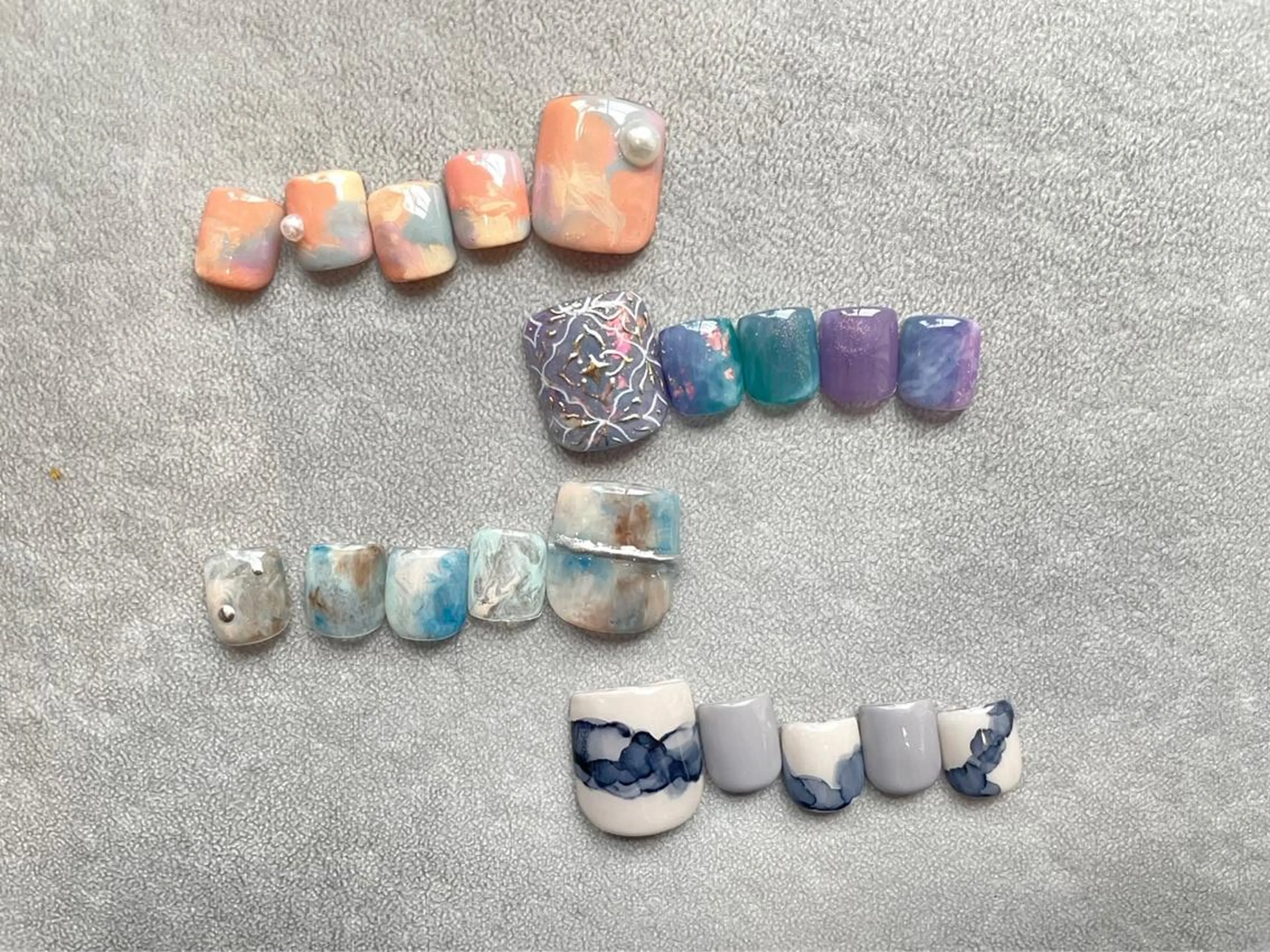 ネイル Sun Brown サンブラウンのマツエク・マツパデザイン