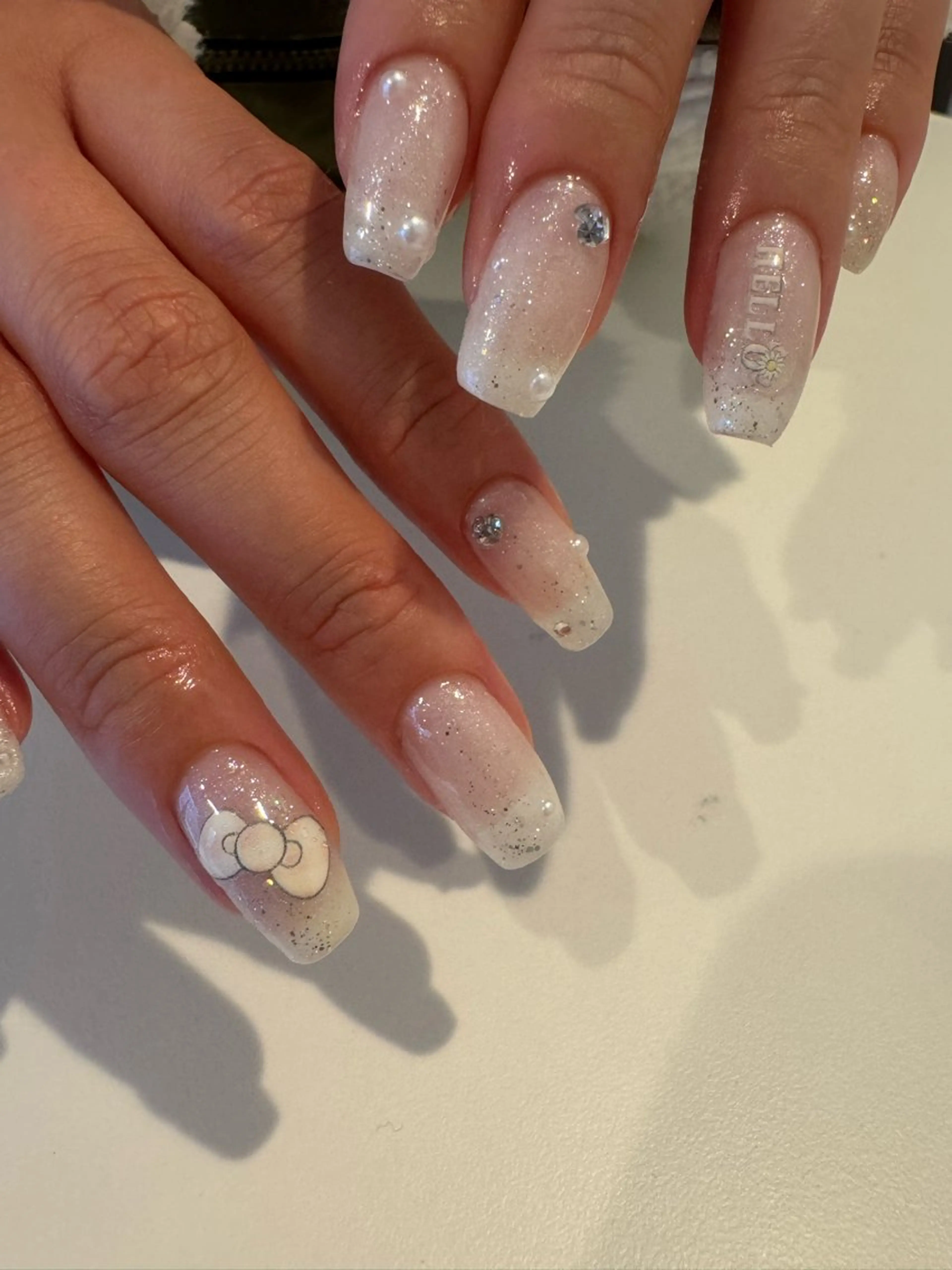 ネイル 冬ネイル yglow 【yuri】のネイルデザイン