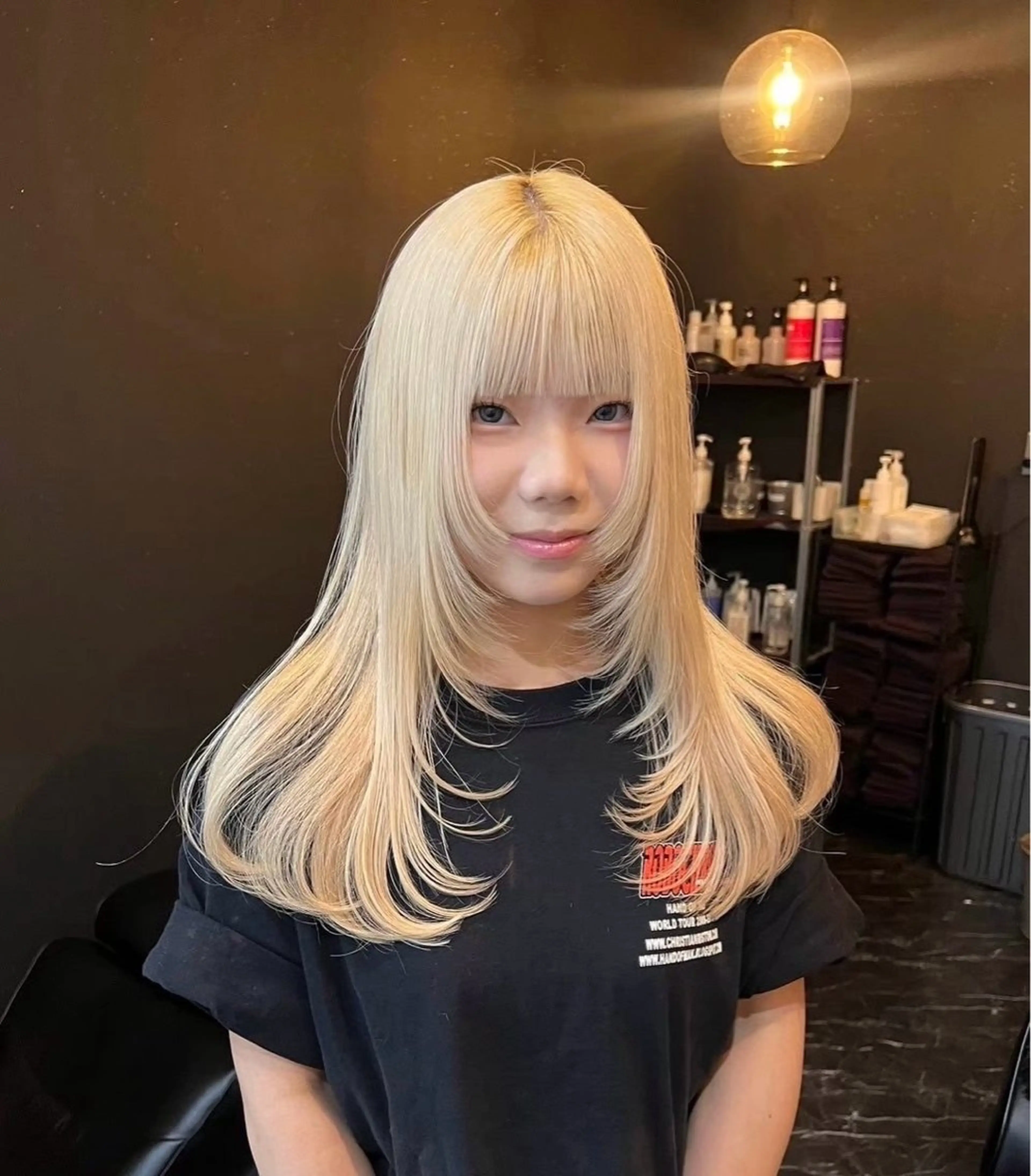 ロング カラー にちか /似合う個性派カラーのヘアスタイル