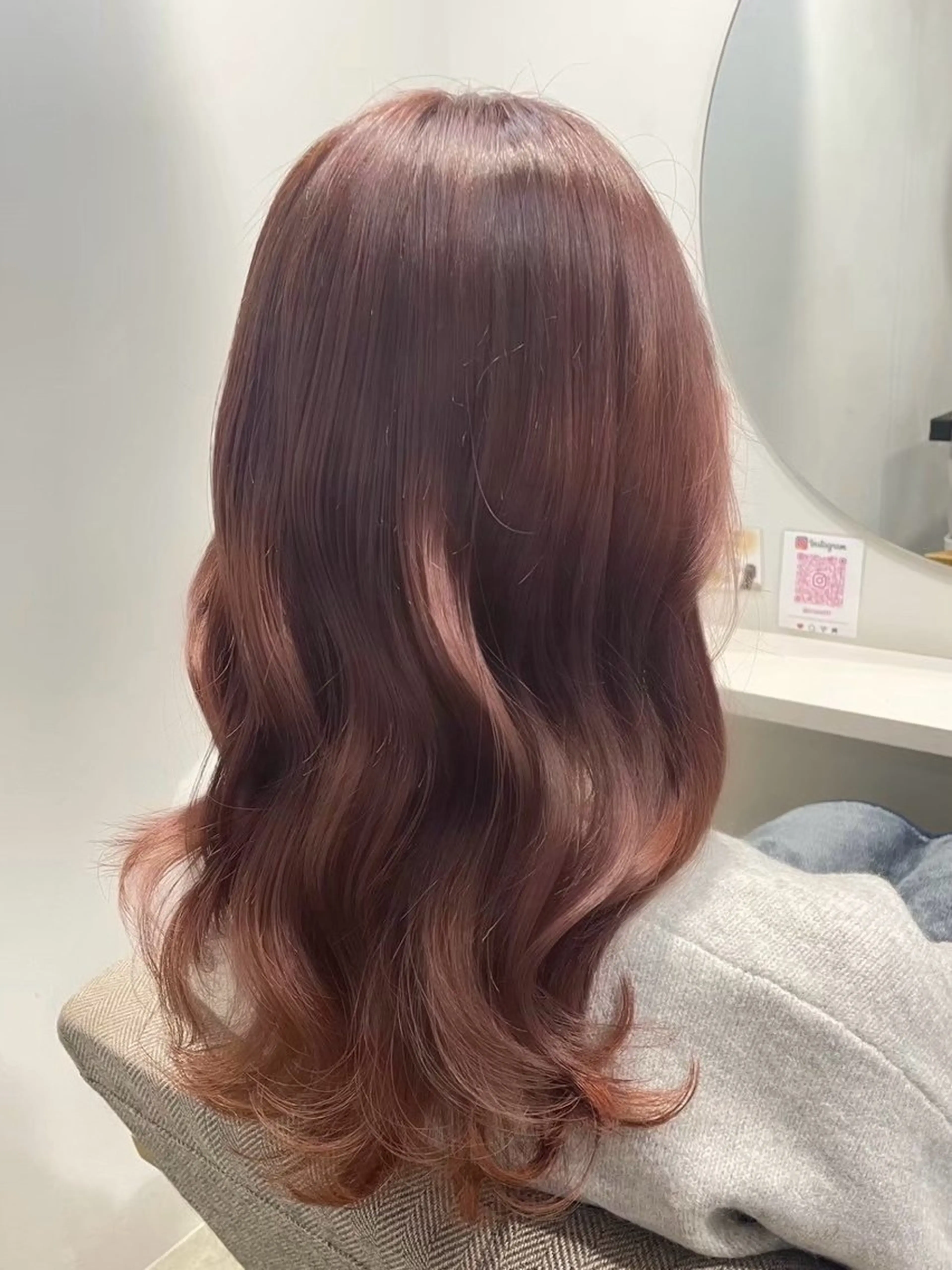 セミロング カラー 絶対かわいい保証💖 ひいなのヘアスタイル