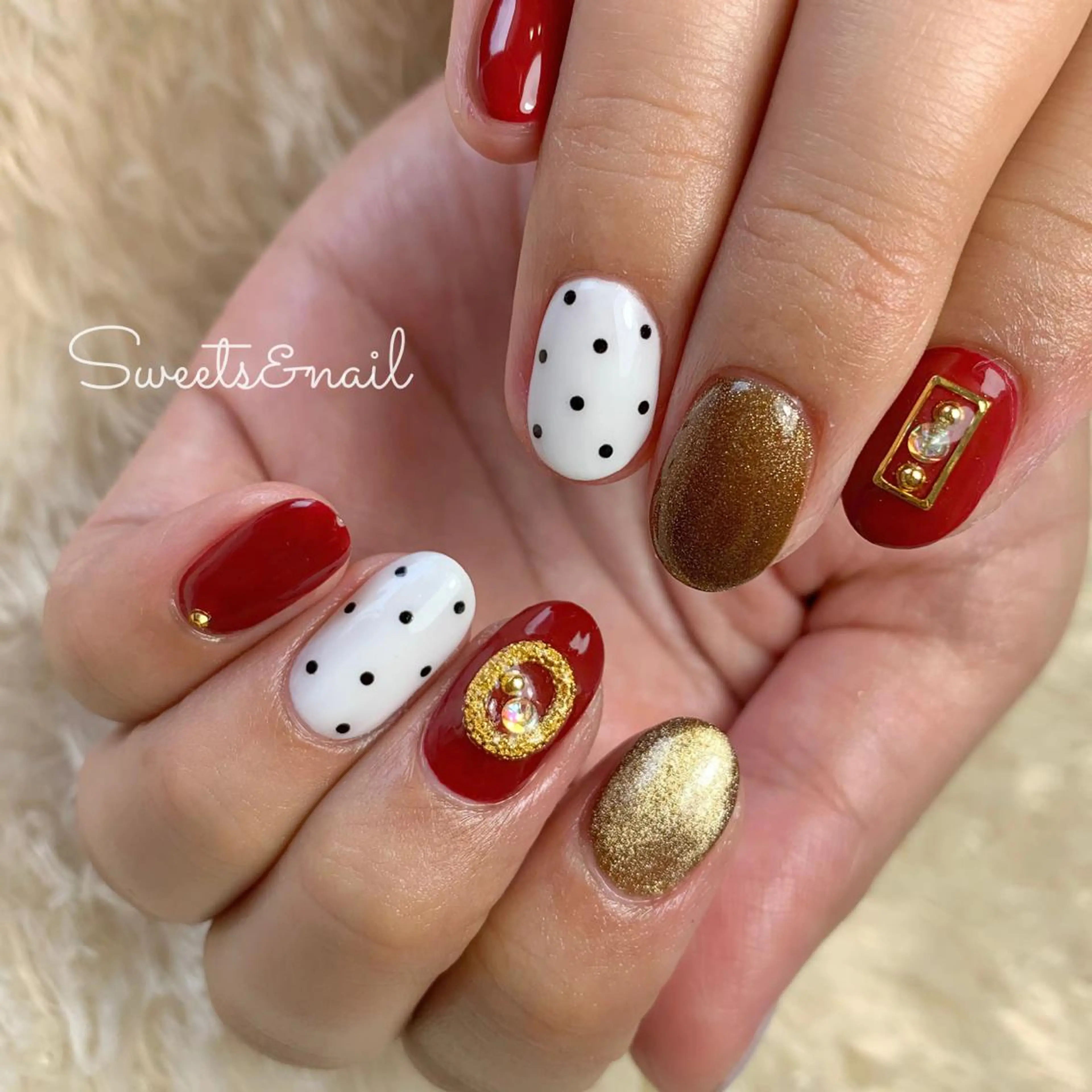 ネイル 冬ネイル クリスマス Sweets＆ nail みなこのネイルデザイン