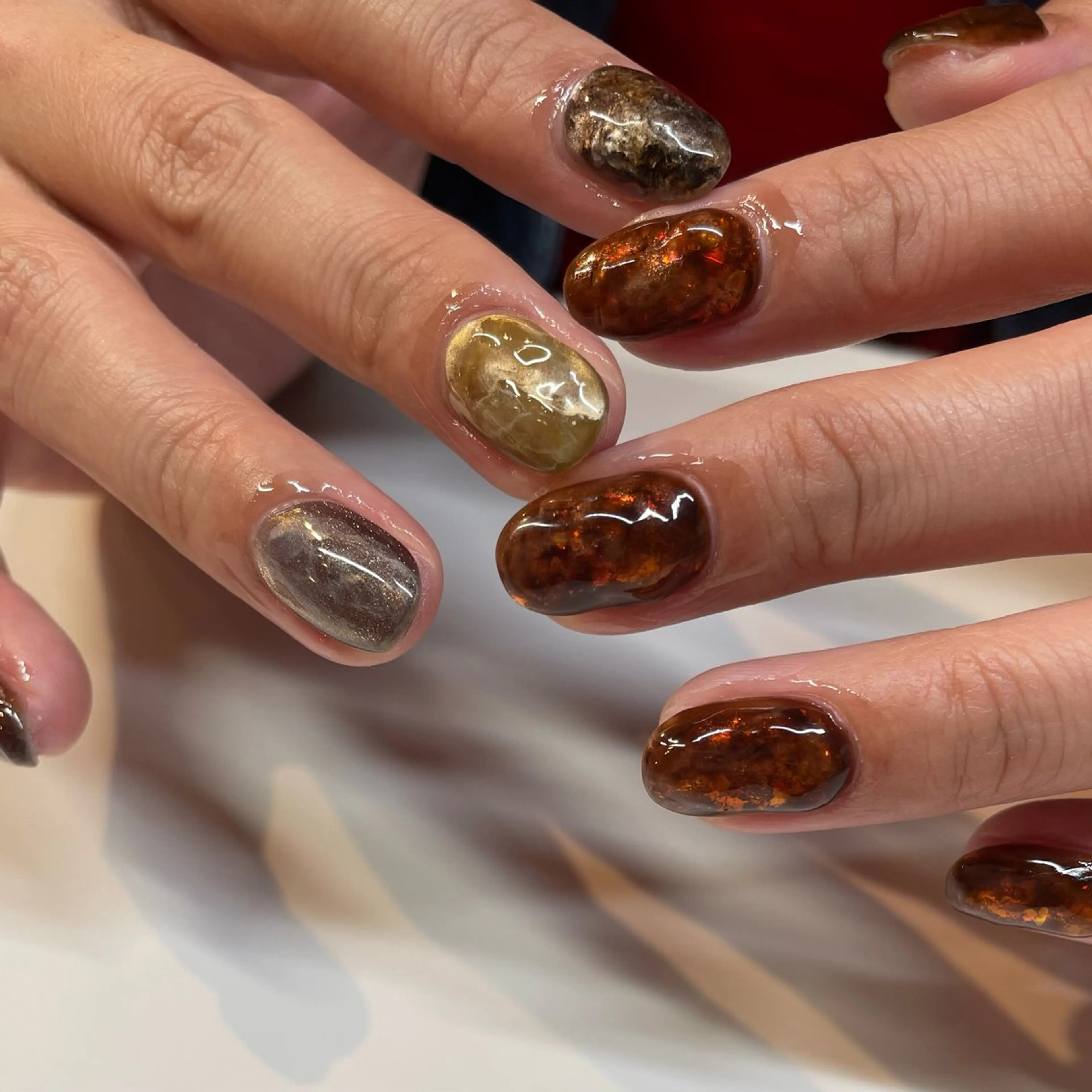 ネイル ニュアンスネイル Manon Yuiのネイルデザイン