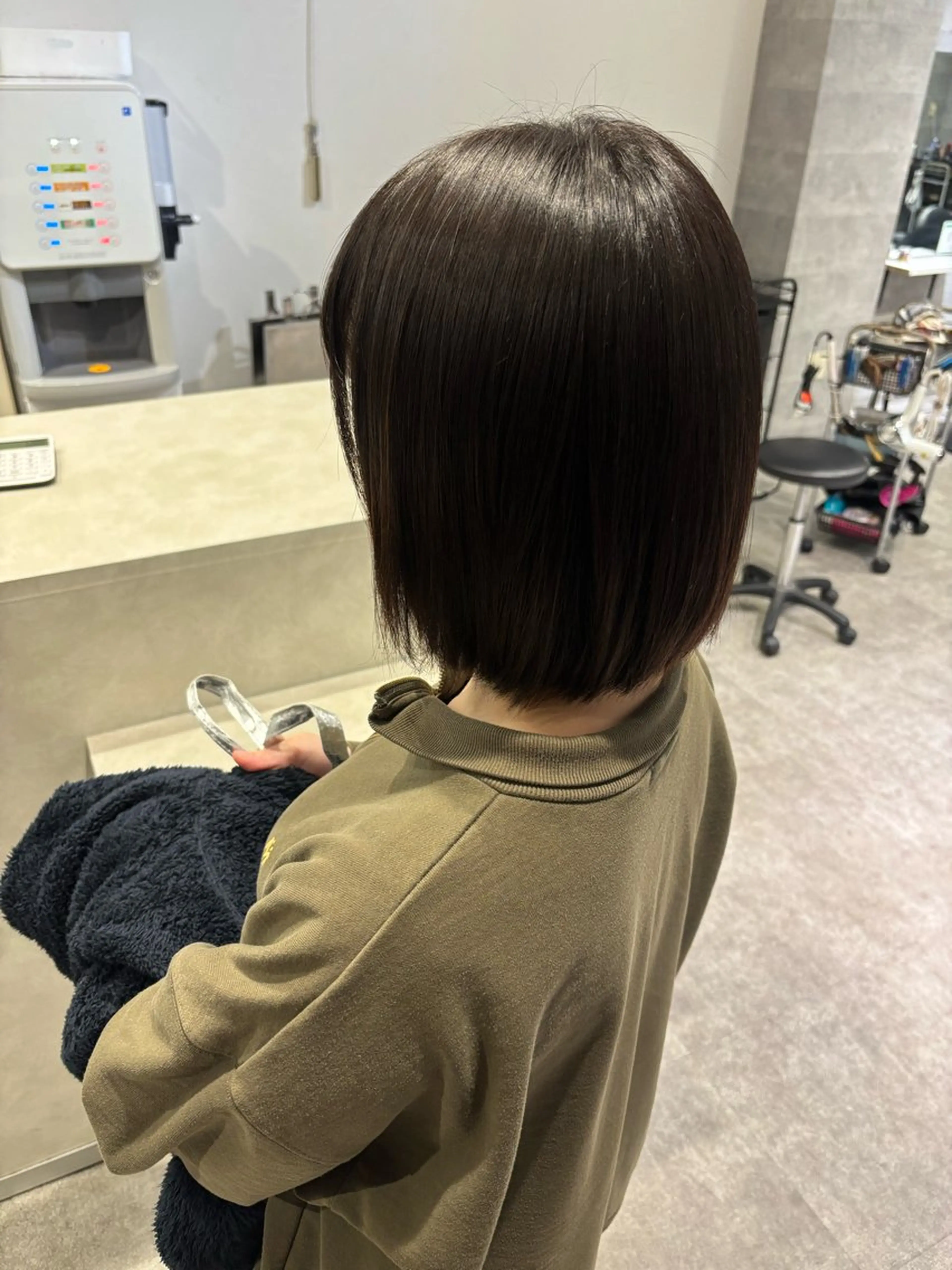 縮毛矯正 青木 奏楽のヘアスタイル