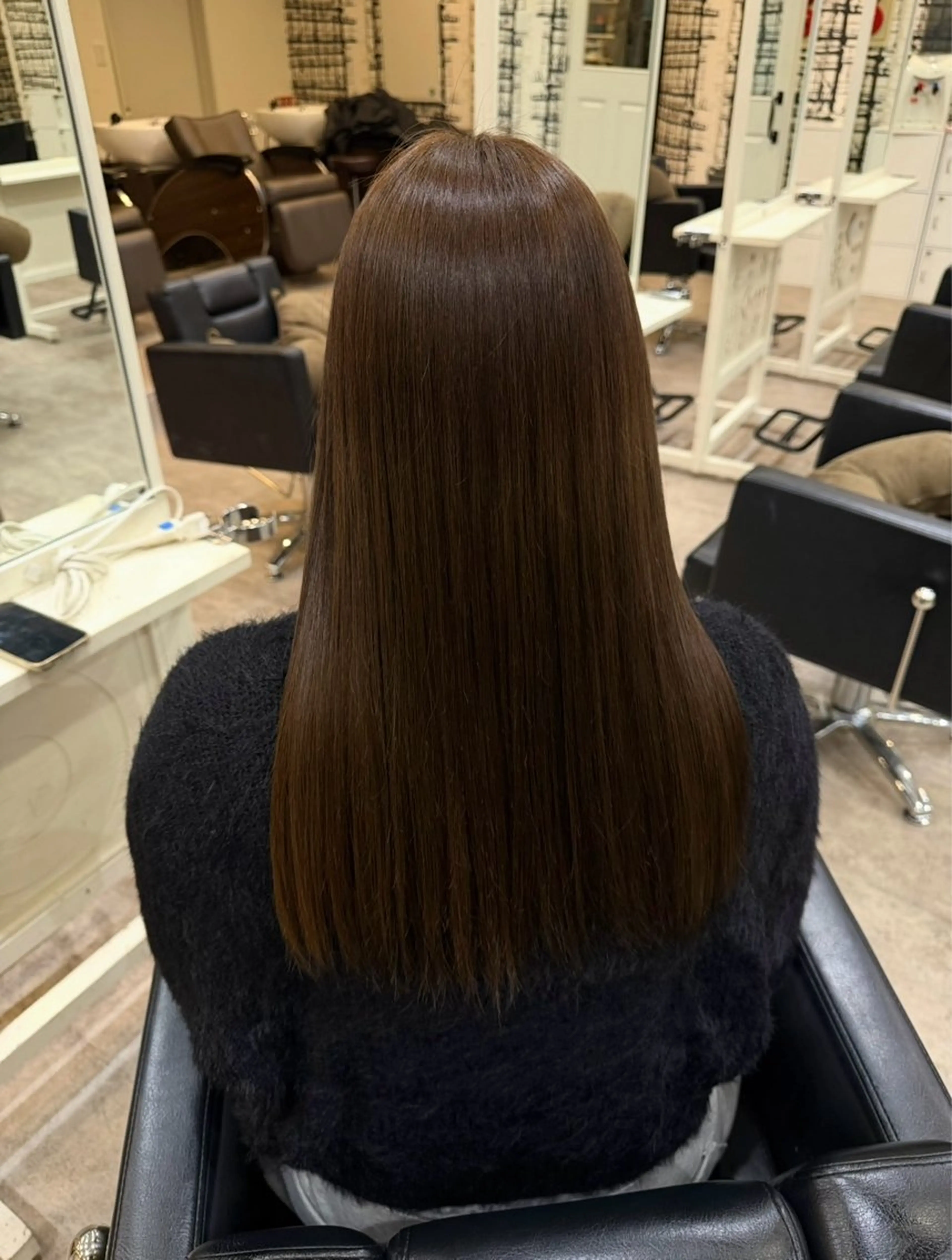 ロング カラー カット ヘアカラー トリートメント レイヤー/透明感 /髪質改善/ほのかのヘアスタイル