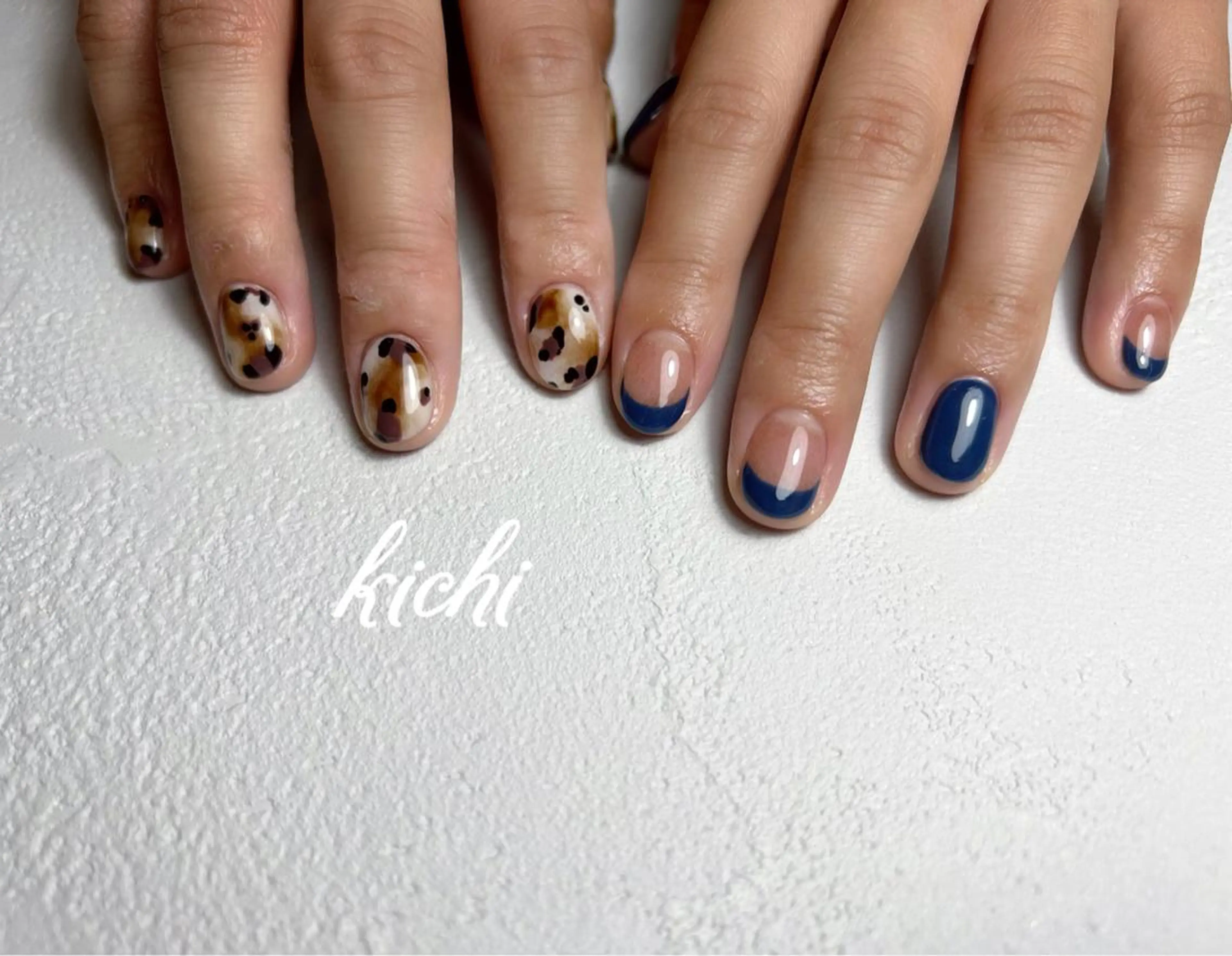 ネイル フレンチネイル ジェルネイル メンズネイル ニュアンスネイル パラジェル kichi･: *のネイルデザイン